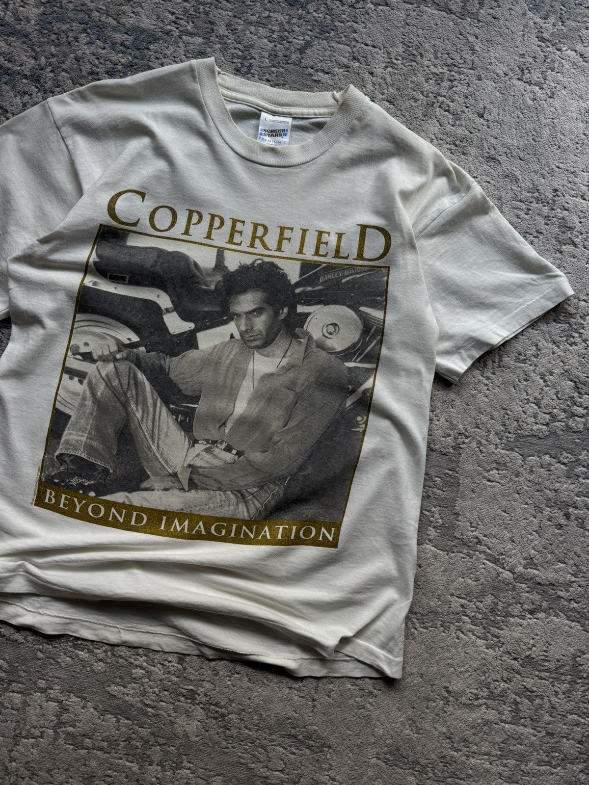 Vintage David Copperfield Vintage 90s Beyond Imagination t shirt L Size US L / EU 52-54 / 3 - 2 Thumbnail