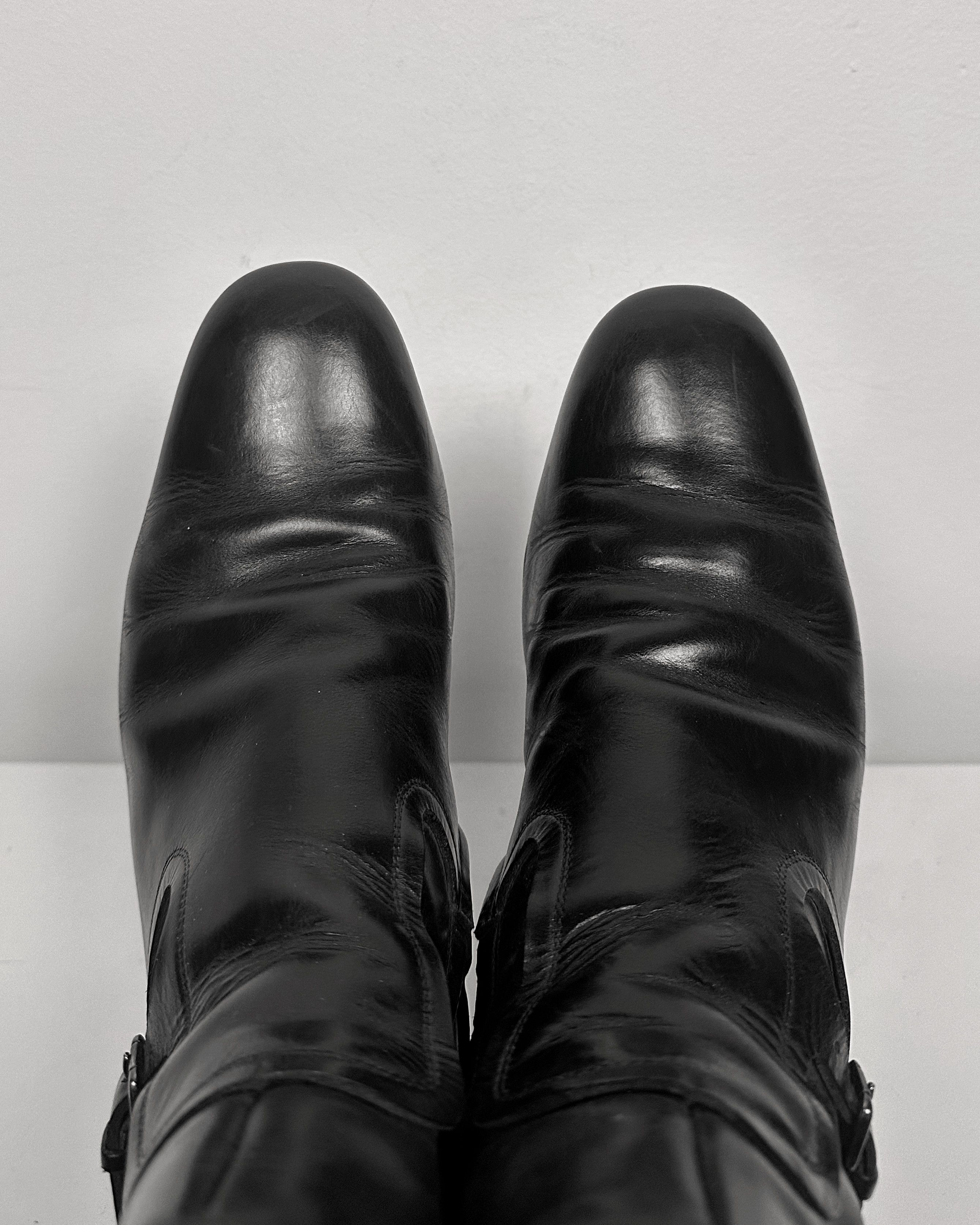 Yves Saint Laurent YvesSaintLaurent Military Buckle Boots by Tom Ford Size US 8 / EU 41 - 5 Thumbnail