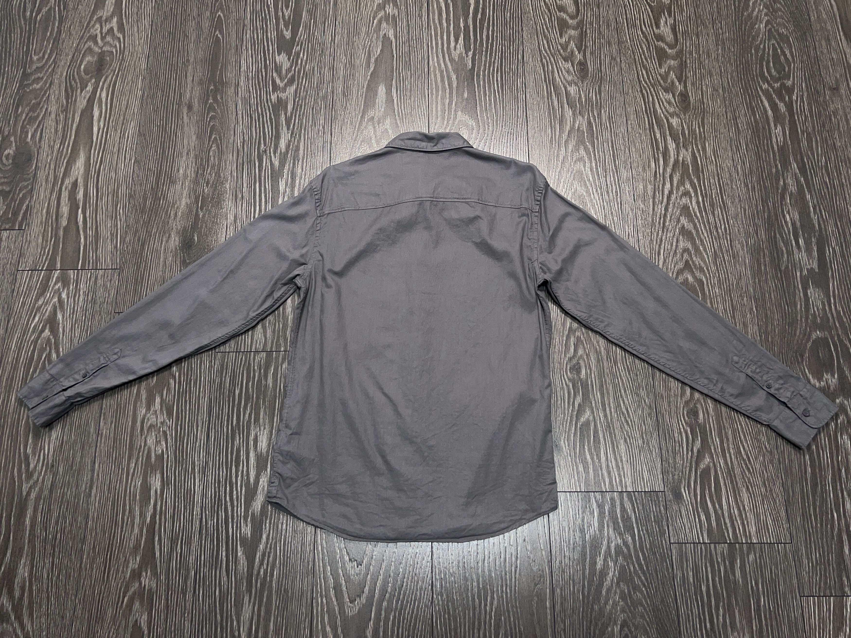 Allsaints Bixby Button Up Cotton Long Sleeve Classic Shirt Size XL Size US XL / EU 56 / 4 - 12 Thumbnail