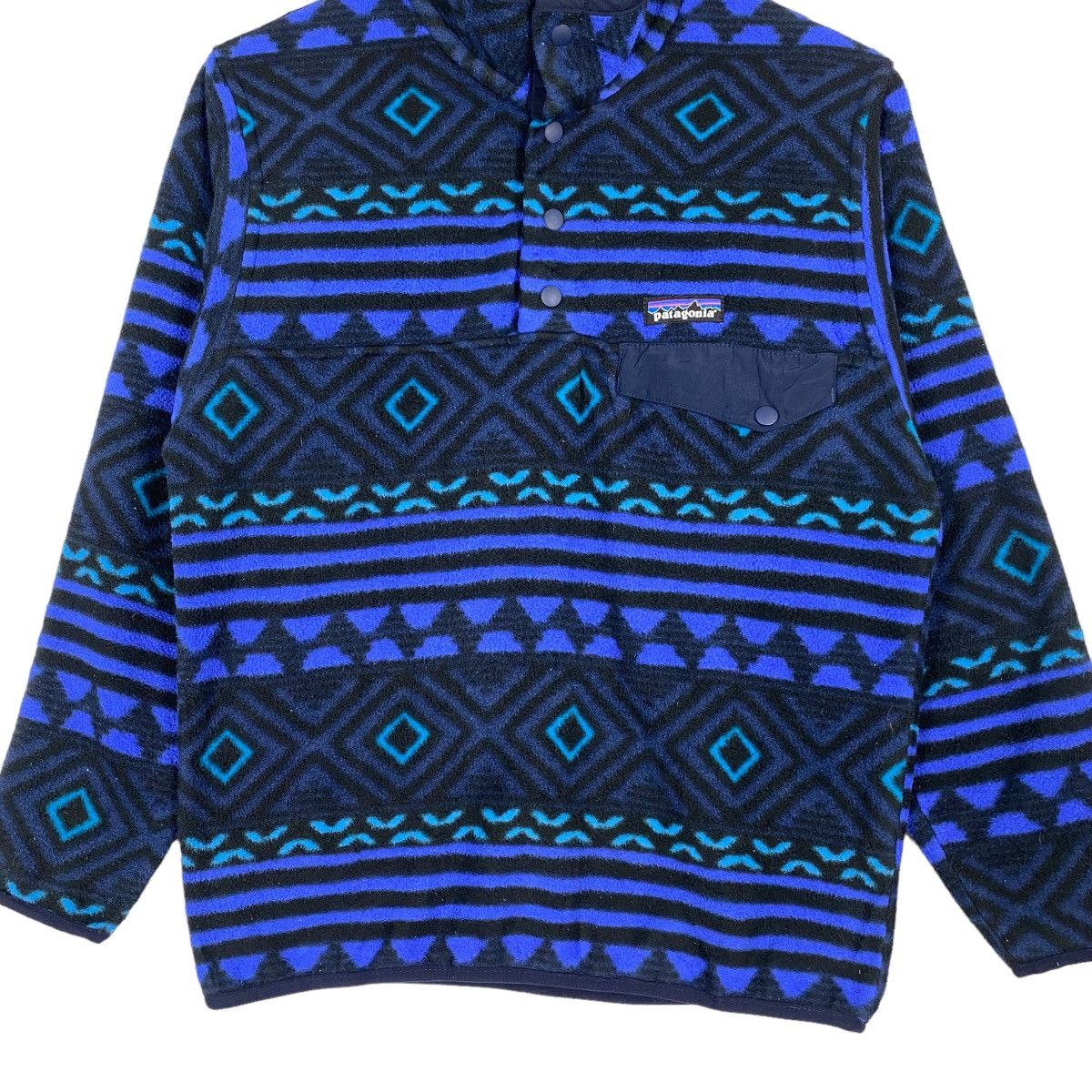 Patagonia Patagonia Synchilla Snap T Fleece Pullover Aztec Geometric Size US XXS / EU 40 - 5 Thumbnail