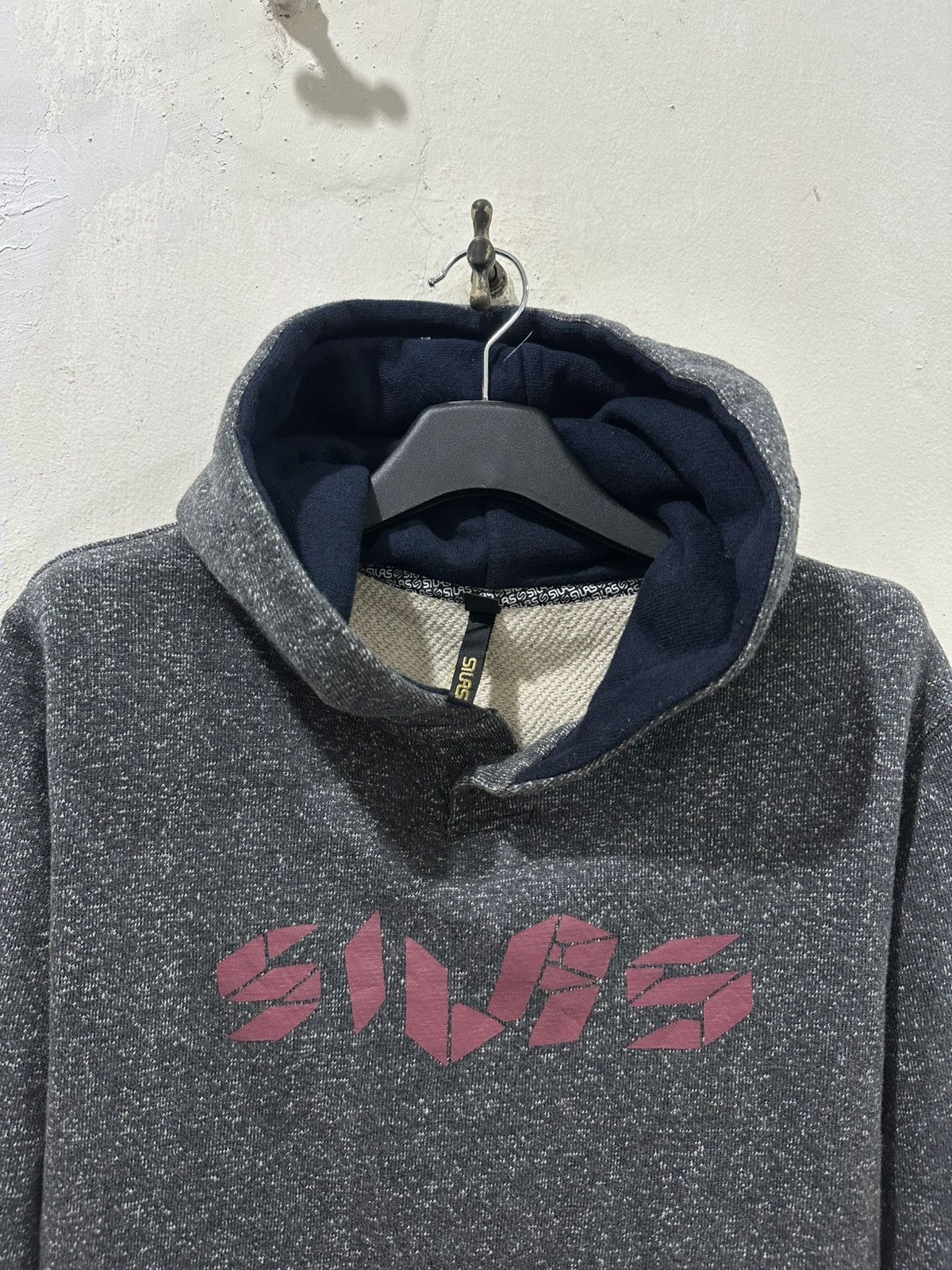 Vintage 🇯🇵SILAS Spell Out Hoodie Size US M / EU 48-50 / 2 - 2 Thumbnail