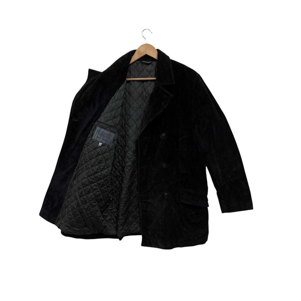 Versace Vintage Gianni Versace VERSUS Velvet Coat Jacket Size US L / EU 52-54 / 3 - 2 Thumbnail