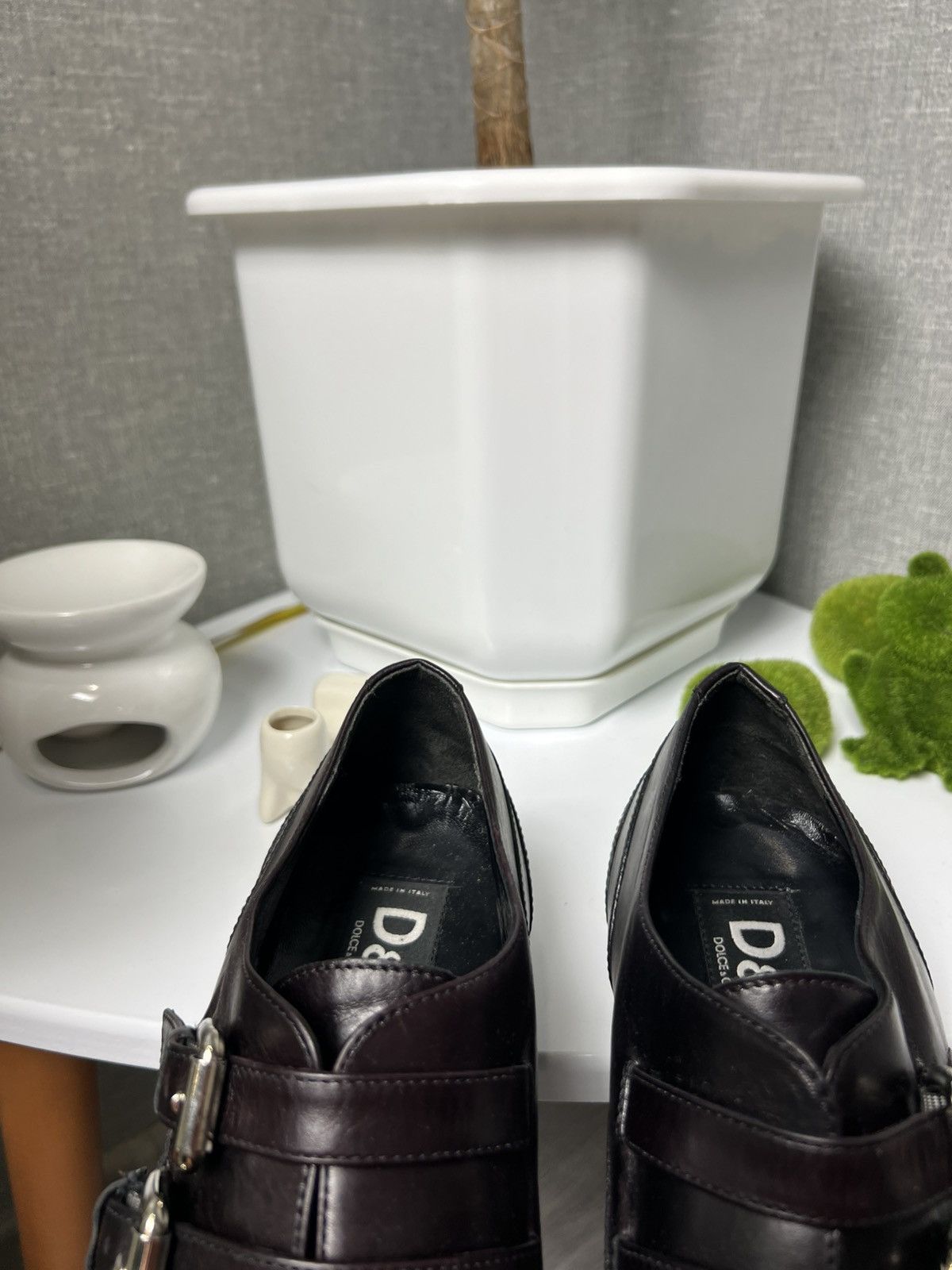 Dolce & Gabbana Dolce & Gabbana Double Monk Leather Shoes Size 44 D&G Size US 11 / EU 44 - 22 Thumbnail