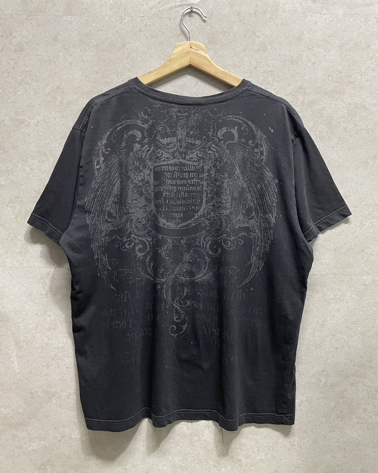 Vintage Vintage Y2K Affliction Crazy Design Tee Size US XL / EU 56 / 4 - 2 Thumbnail