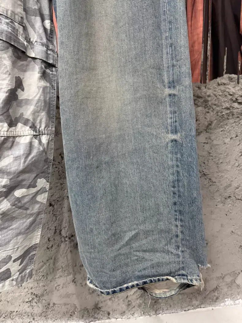 Balenciaga Balenciaga size XS Camouflage Patchwork Denim Cargo Pants Size US 26 / EU 42 - 6 Thumbnail