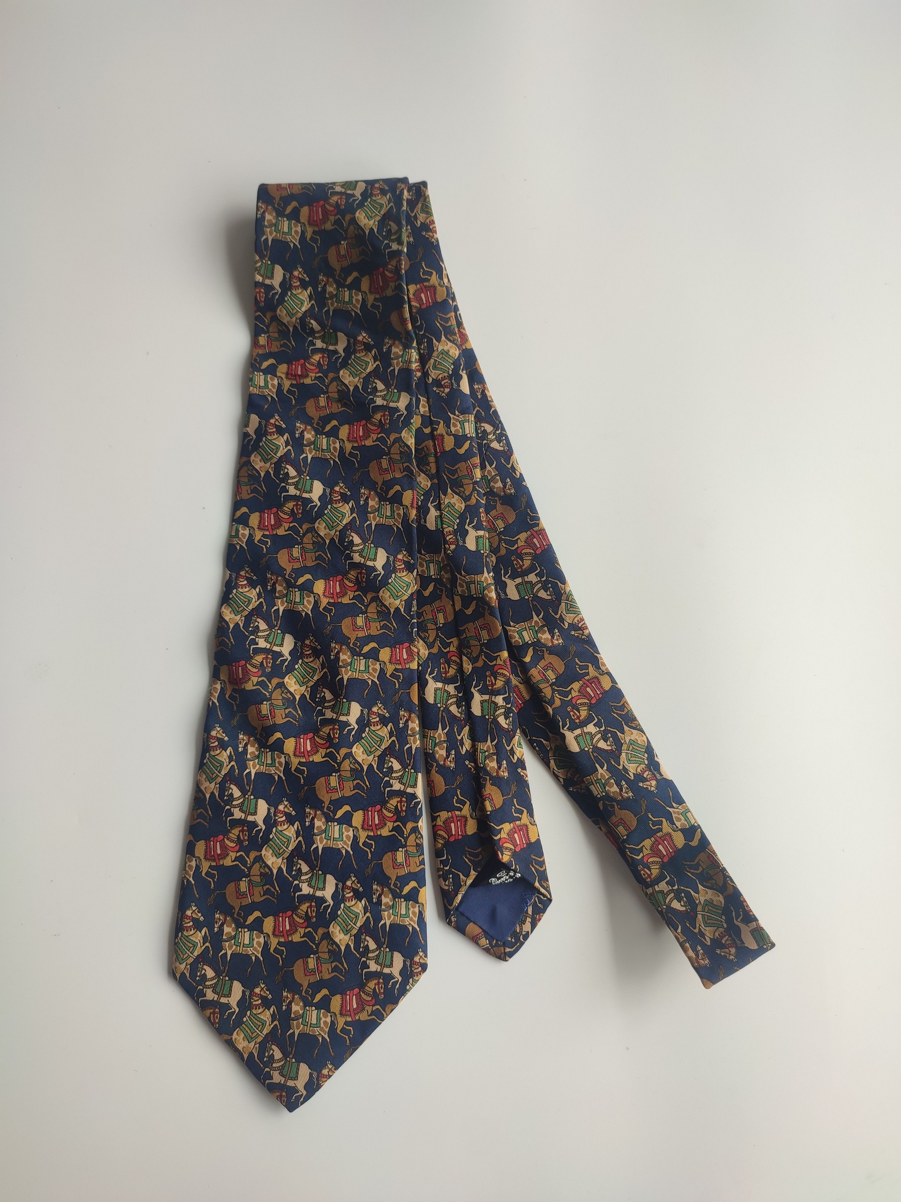 Salvatore Ferragamo SALVATORE FERRAGAMO VINTAGE NECK TIE Size ONE SIZE - 1 Thumbnail
