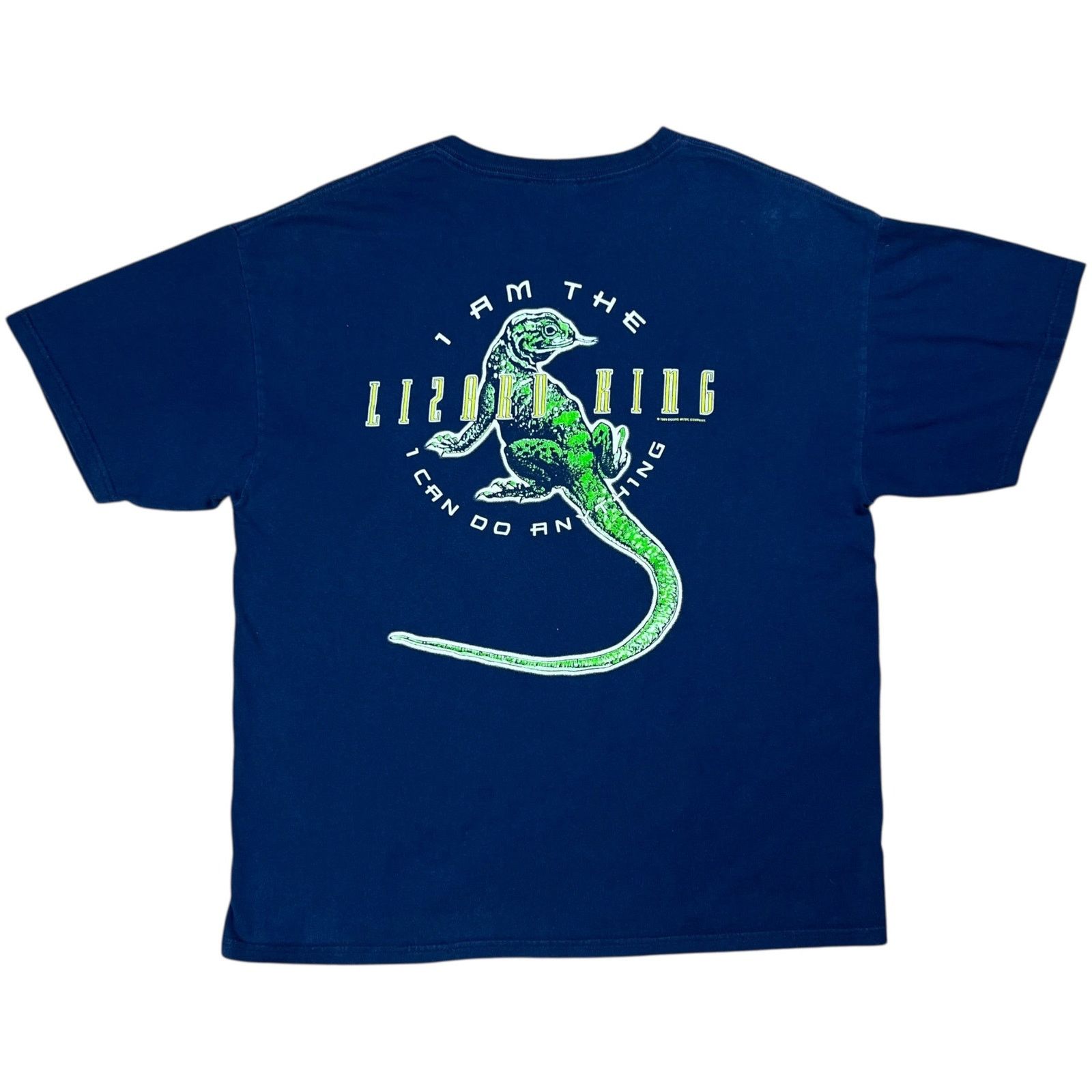 Band Tees × Vintage 1999 The Doors Jim Morrison I Am The Lizard King band tee Size US L / EU 52-54 / 3 - 7 Thumbnail