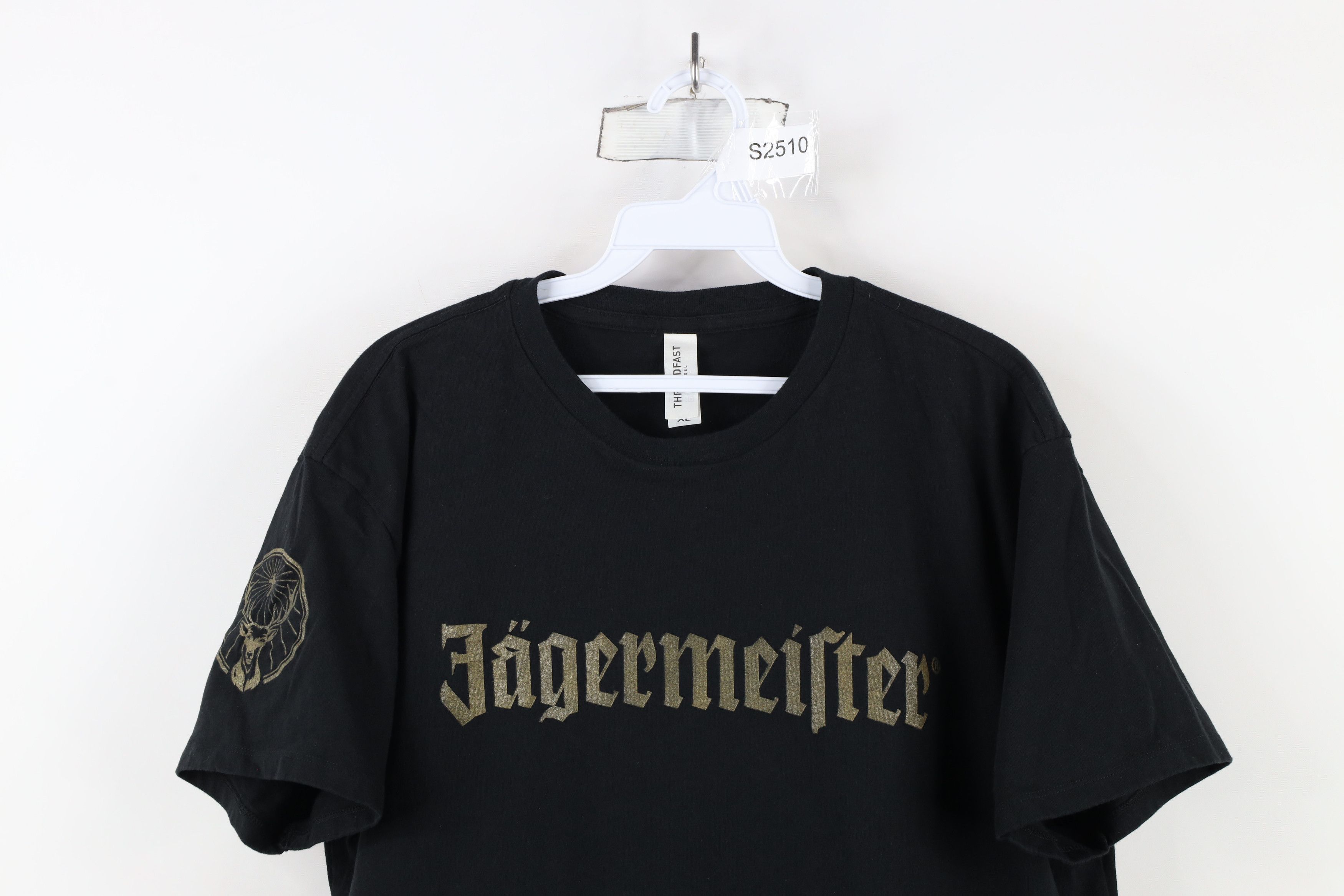 Jagermeister × Vintage Vintage Y2K Jagermeister Spell Liquor Short Sleeve T-Shirt Size US XL / EU 56 / 4 - 2 Thumbnail