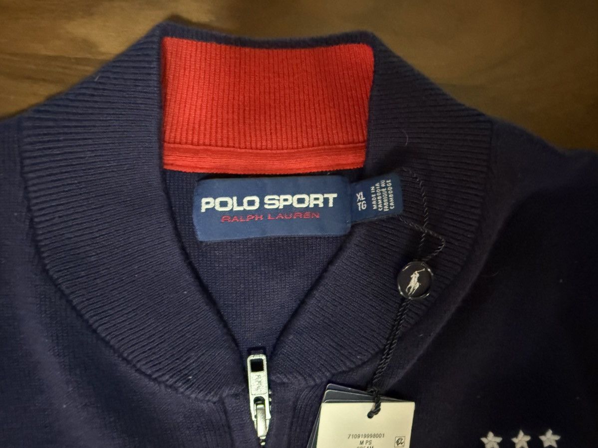Polo Ralph Lauren Ralph Lauren Polo Sport Cotton-Blend Full-Zip Sweater Sz XL Size US XL / EU 56 / 4 - 3 Thumbnail