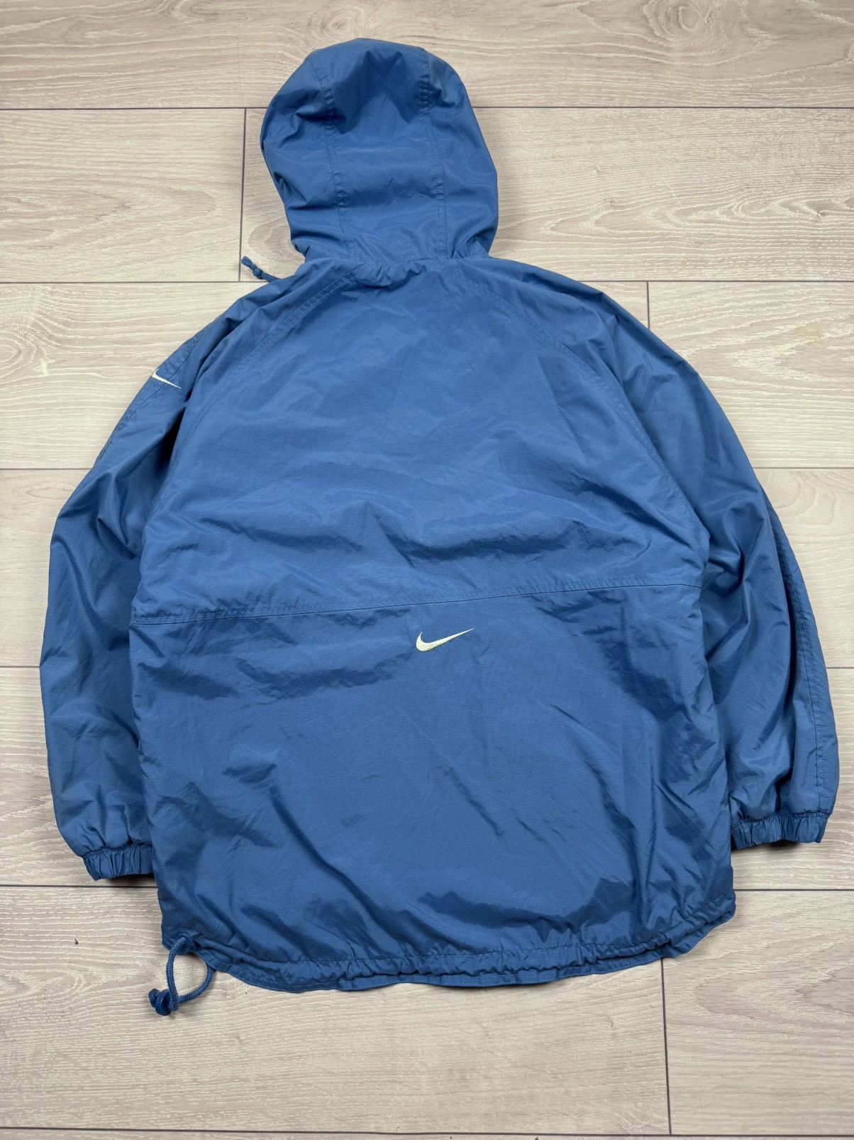 Nike Vintage 90s Nike Anorak Center Small Logo Swoosh S sz Size US S / EU 44-46 / 1 - 2 Thumbnail
