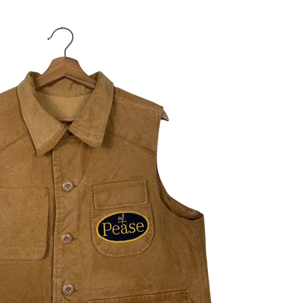 Japanese Brand Pease Duck Canvas Hunting Vest Size US M / EU 48-50 / 2 - 5 Thumbnail