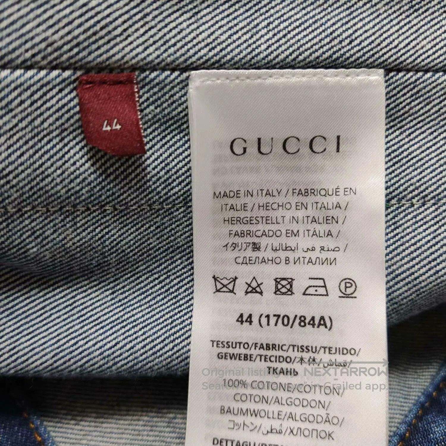 Gucci Gucci Cotton Single. Size US S / EU 44-46 / 1 - 7 Thumbnail