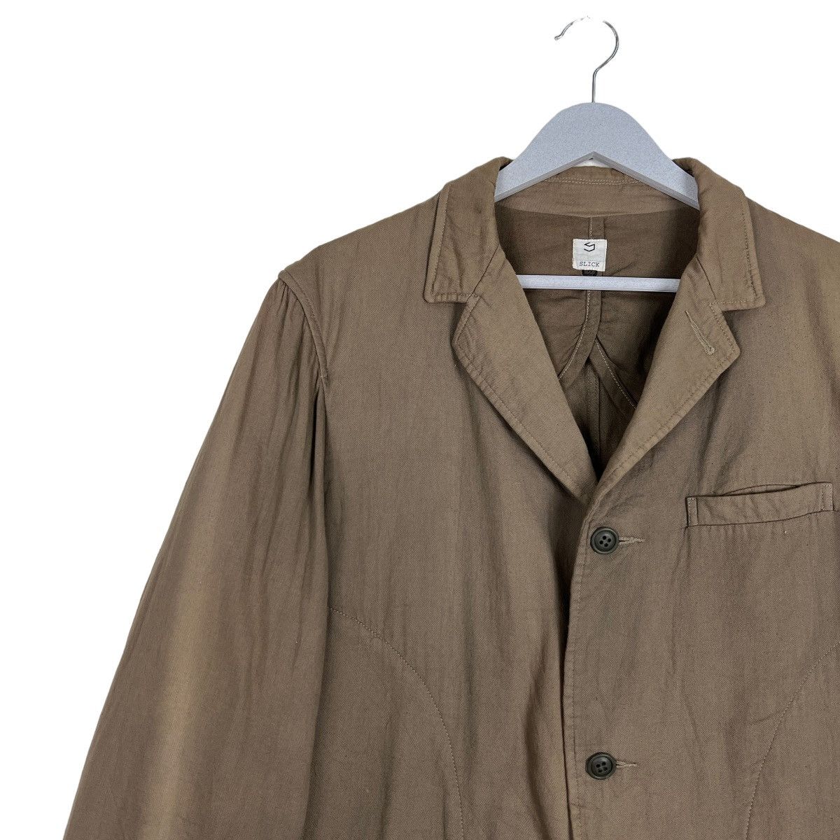 Slick 🔥 RICH BROWN SLICK CHORE JACKET Size US M / EU 48-50 / 2 - 7 Thumbnail