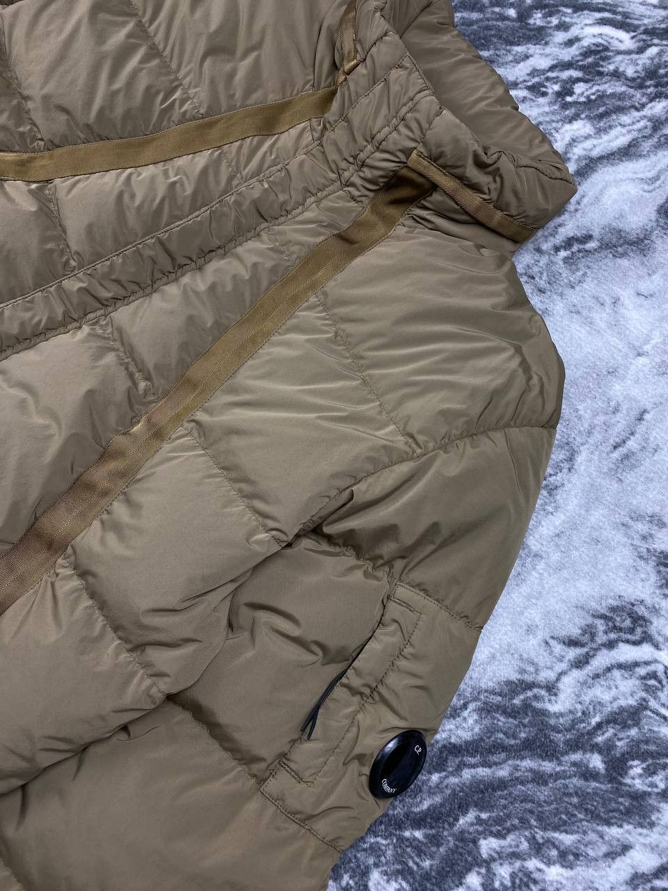 C.P. Company C.P. Company Nycra-R Down Jacket Men Size 54 Beige Size US L / EU 52-54 / 3 - 3 Thumbnail