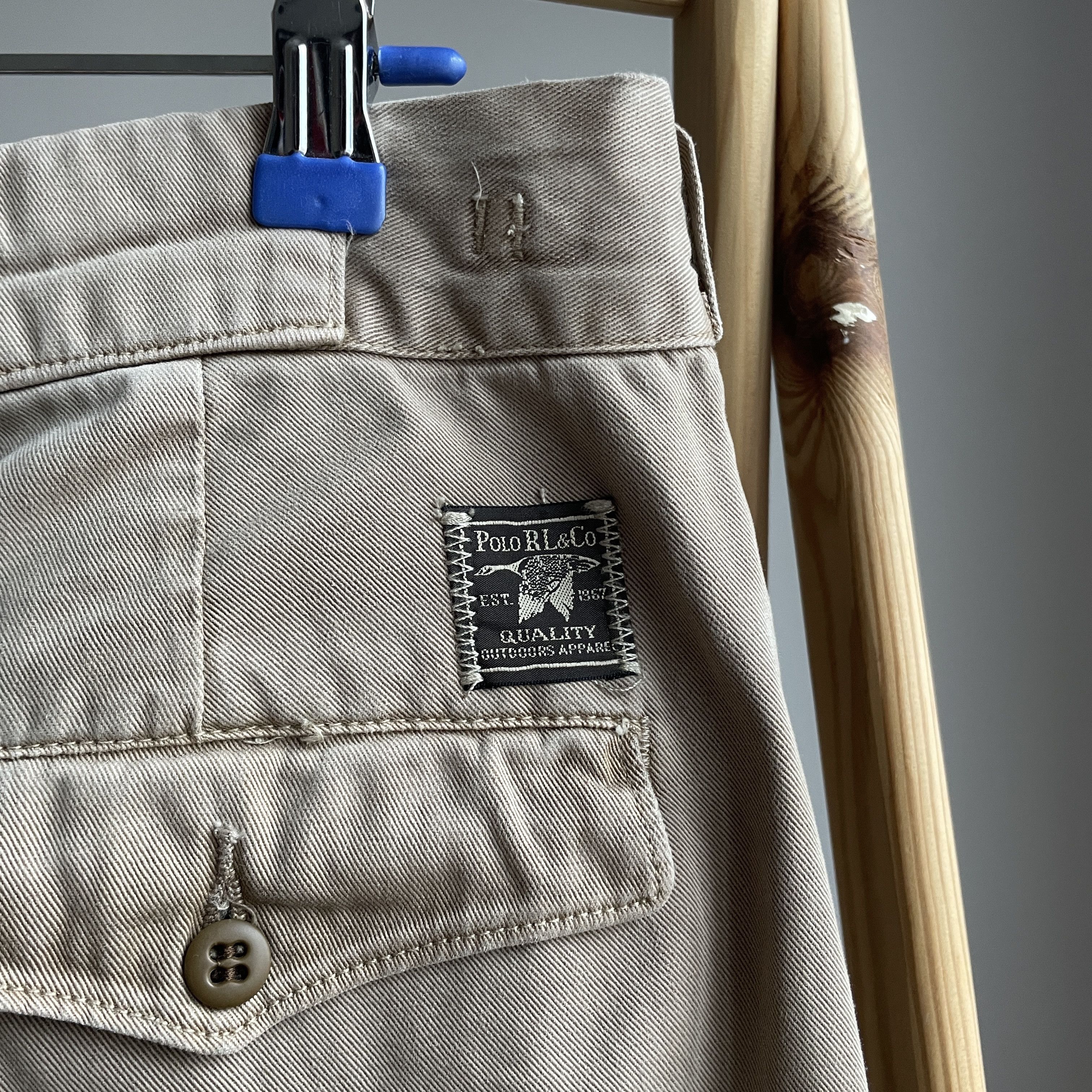 Polo Ralph Lauren Polo Ralph Lauren Vintage Western Slim Heavy Chino Pants Size US 34 / EU 50 - 9 Thumbnail