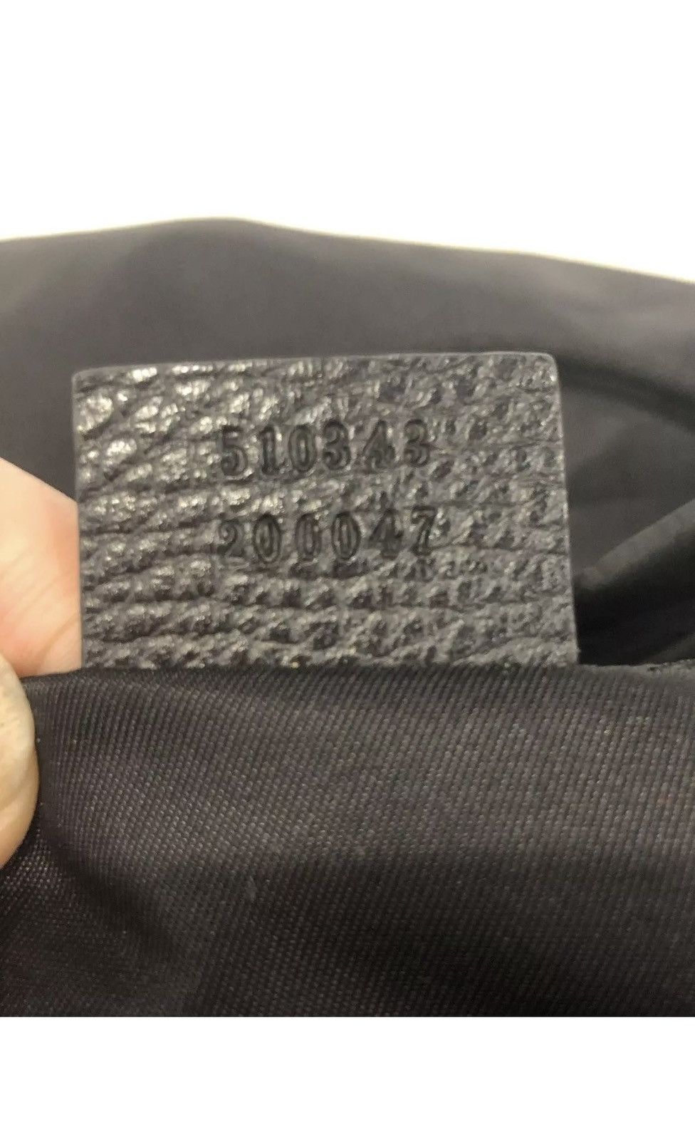 Gucci Gucci Black GG Nylon Drawstring Backpack Size ONE SIZE - 8 Thumbnail