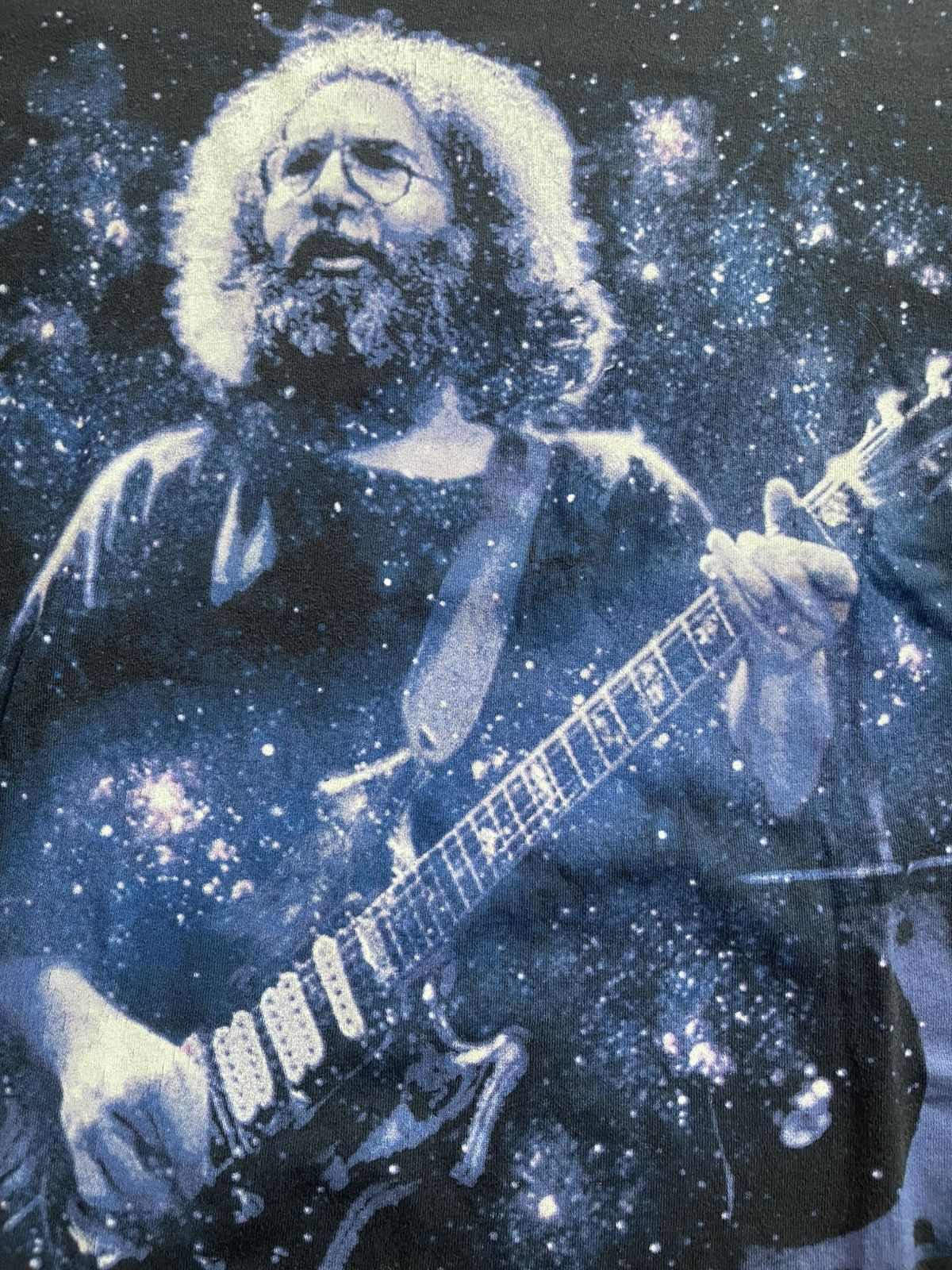 Band Tees Vtg Liquid Blue Jerry Garcia "Space" Tee - Grateful Dead Size US L / EU 52-54 / 3 - 3 Thumbnail