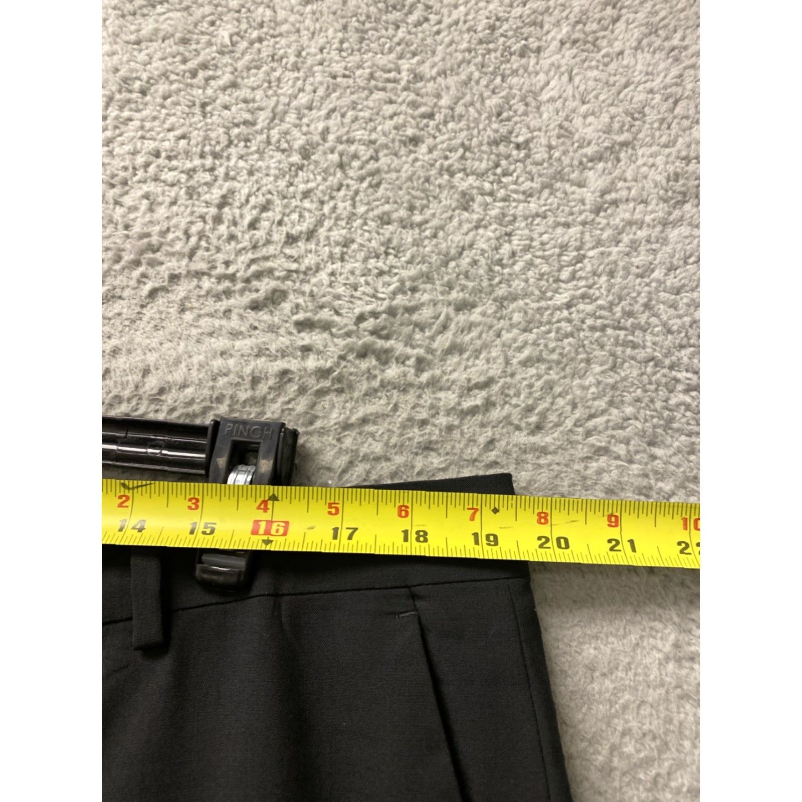 Bonobos Bonobos Dress Pants Men’s 38x32 Black Straight Fit Wool /0218 Size US 38 / EU 54 - 4 Thumbnail