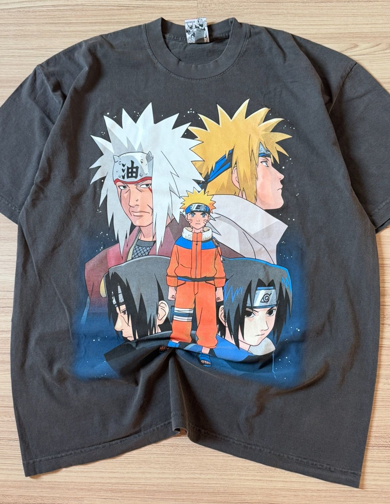 Japanese Brand × Vintage Naruto Shippuden T Shirt XL Size US XL / EU 56 / 4 - 3 Thumbnail