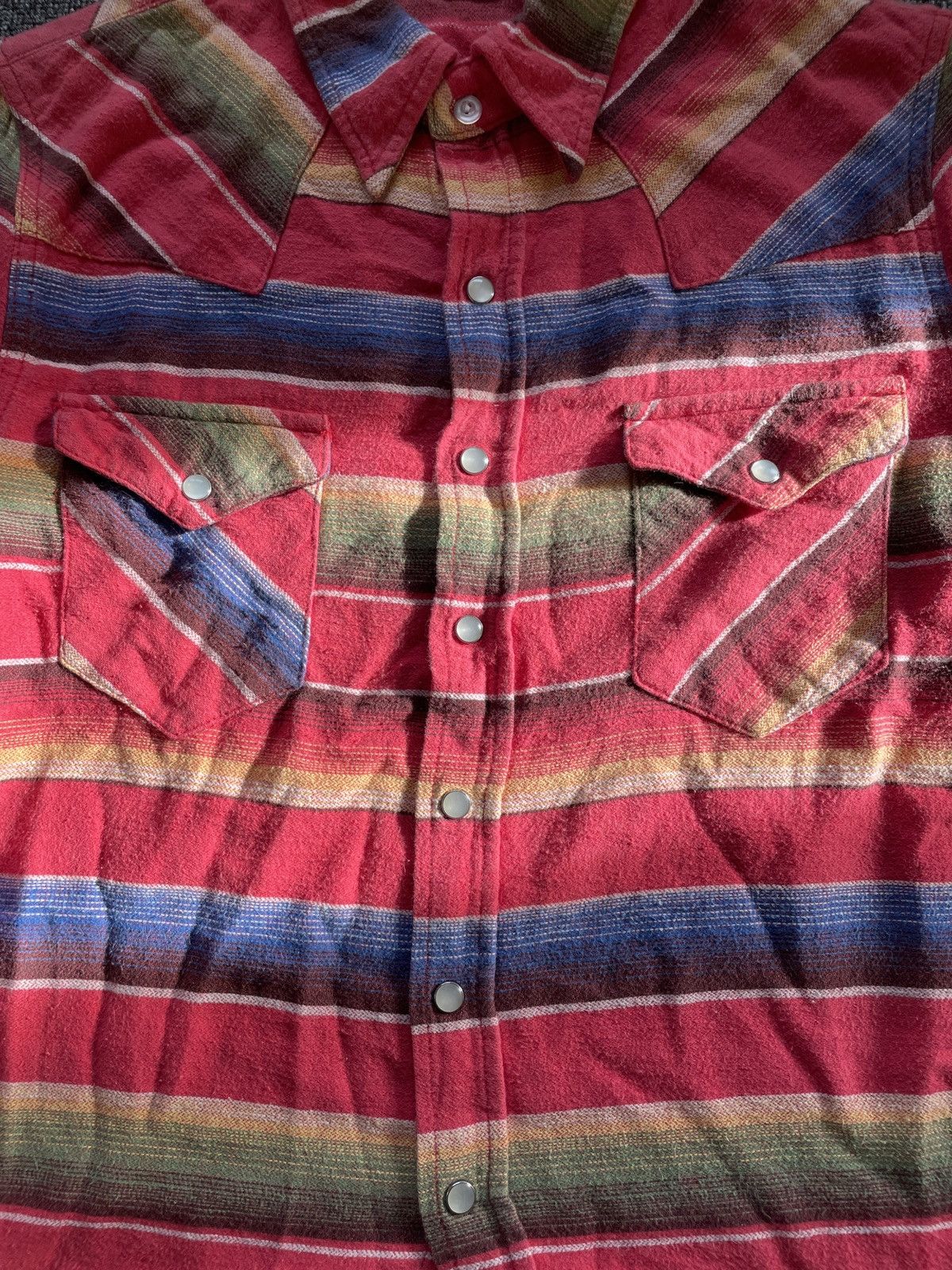 Edwin Vintage Edwin Aztec Western Indian Blanket Sarape Shirt Size US S / EU 44-46 / 1 - 5 Thumbnail