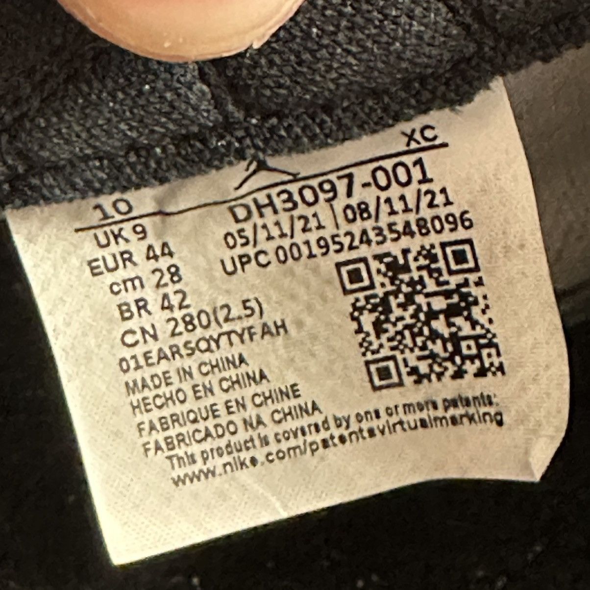 Jordan Brand Size 10 - Jordan 1 High OG Hand Crafted 2021 - DH3097-001 Size US 10 / EU 43 - 6 Thumbnail