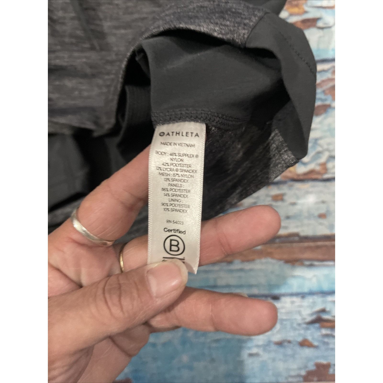 Athleta ATHLETA Skort Shorts Black And Gray WOMENS Small Side Pocket Size 28" / US 6 / IT 42 - 5 Thumbnail