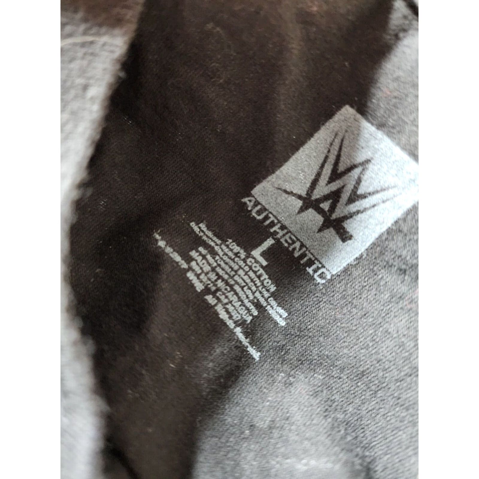 Doublet VINTAGE WWE Finn Baylor Club Worldwide T Shirt Tee Wrestling Double Sided Mens L Black Cotton Logo 90s Event Mens Size US L / EU 52-54 / 3 - 5 Thumbnail