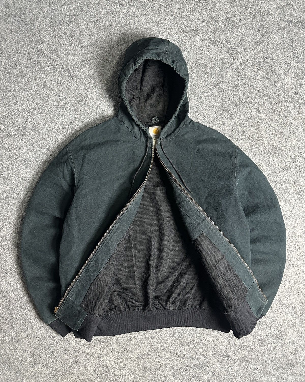 Carhartt Carhartt J131 BLK Active Jacket Black Made in USA boxy fit. Size US XL / EU 56 / 4 - 9 Thumbnail