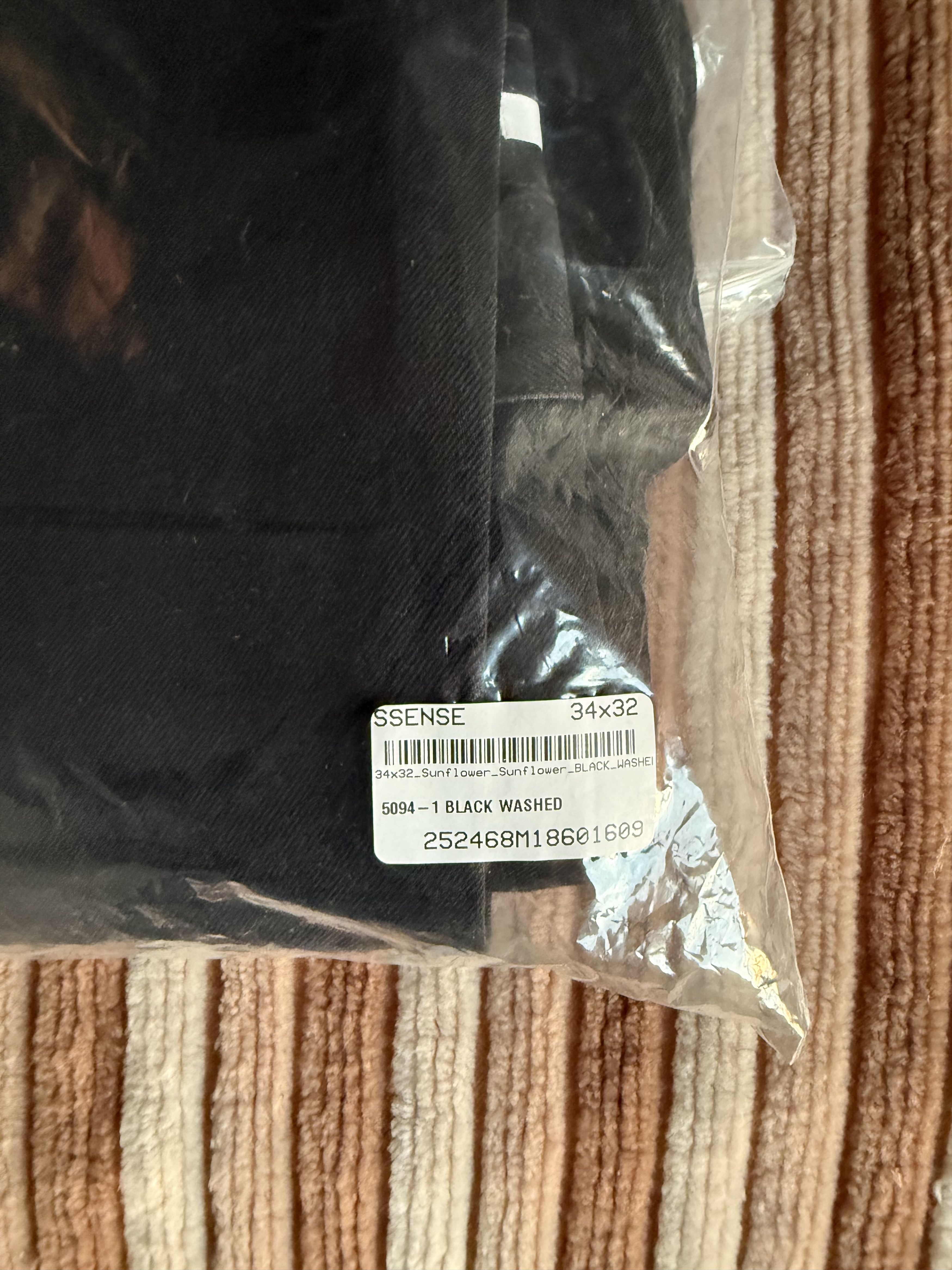 Sunflower Sunflower Loose Jeans Washed Black 2 Size US 34 / EU 50 - 6 Thumbnail