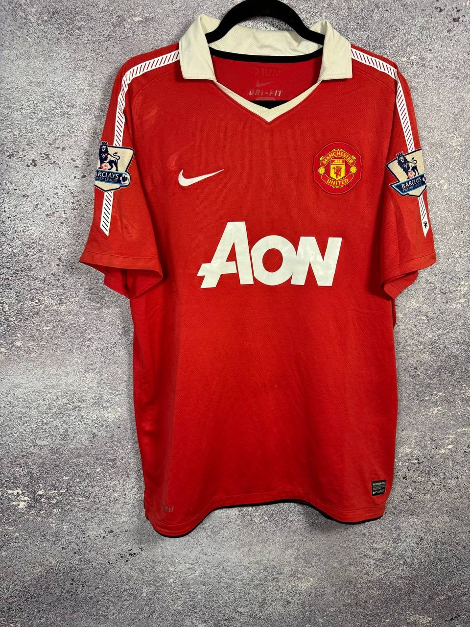 Vintage Vintage Manchester United 2010/11 Nike Soccer Jersey Size US L / EU 52-54 / 3 - 5 Thumbnail