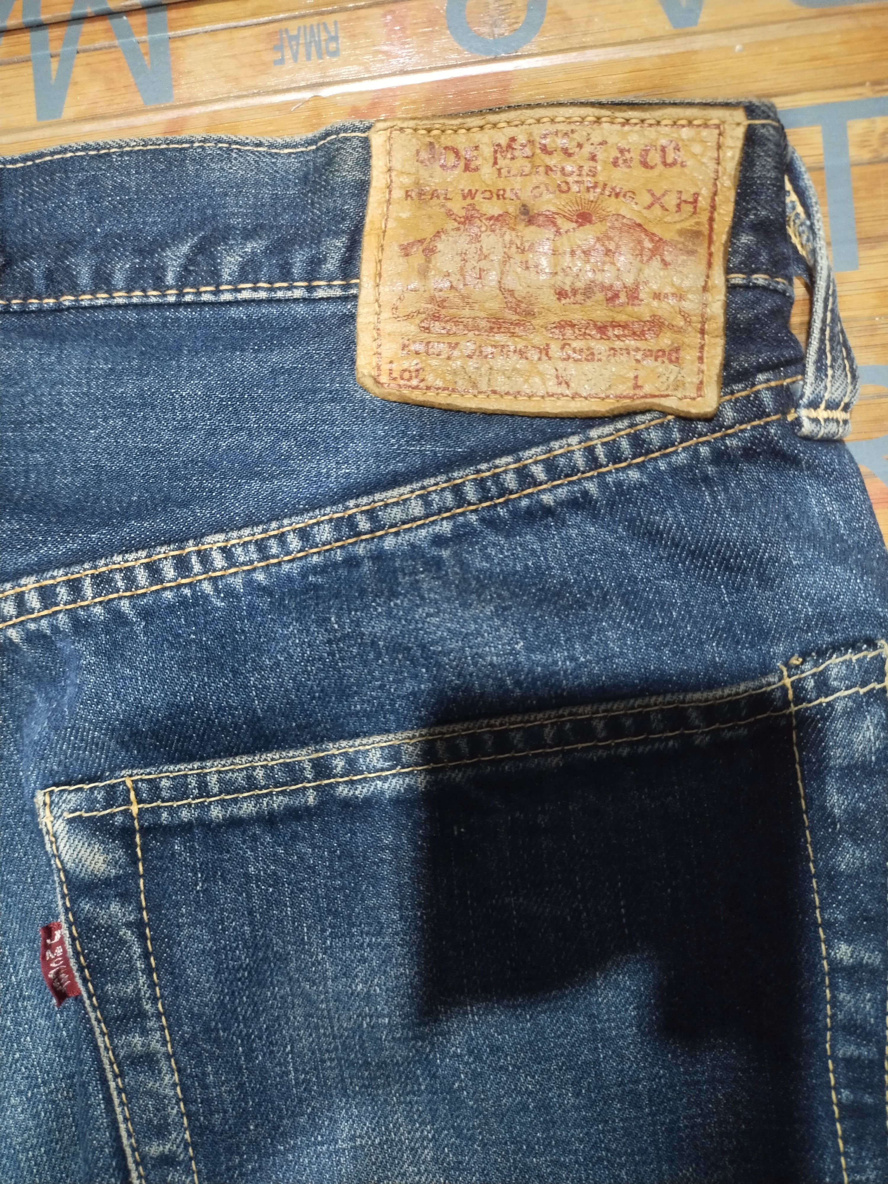 Japanese Brand × Vintage JoeMcCoY Vintage Sz 33" Size US 33 - 4 Thumbnail