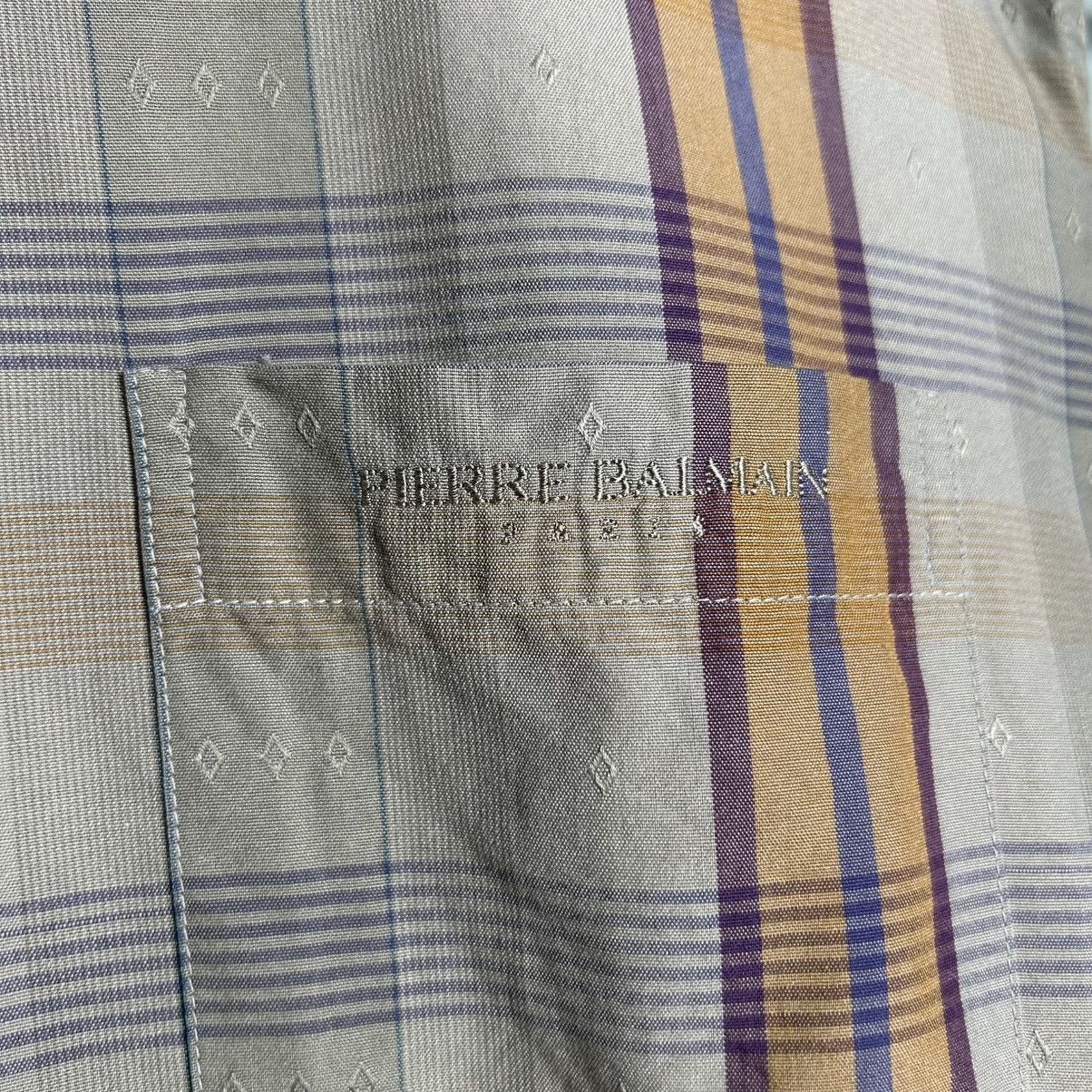 Pierre Balmain × Vintage Vintage Pierre Balmain Button Up Shirt Size US L / EU 52-54 / 3 - 5 Thumbnail