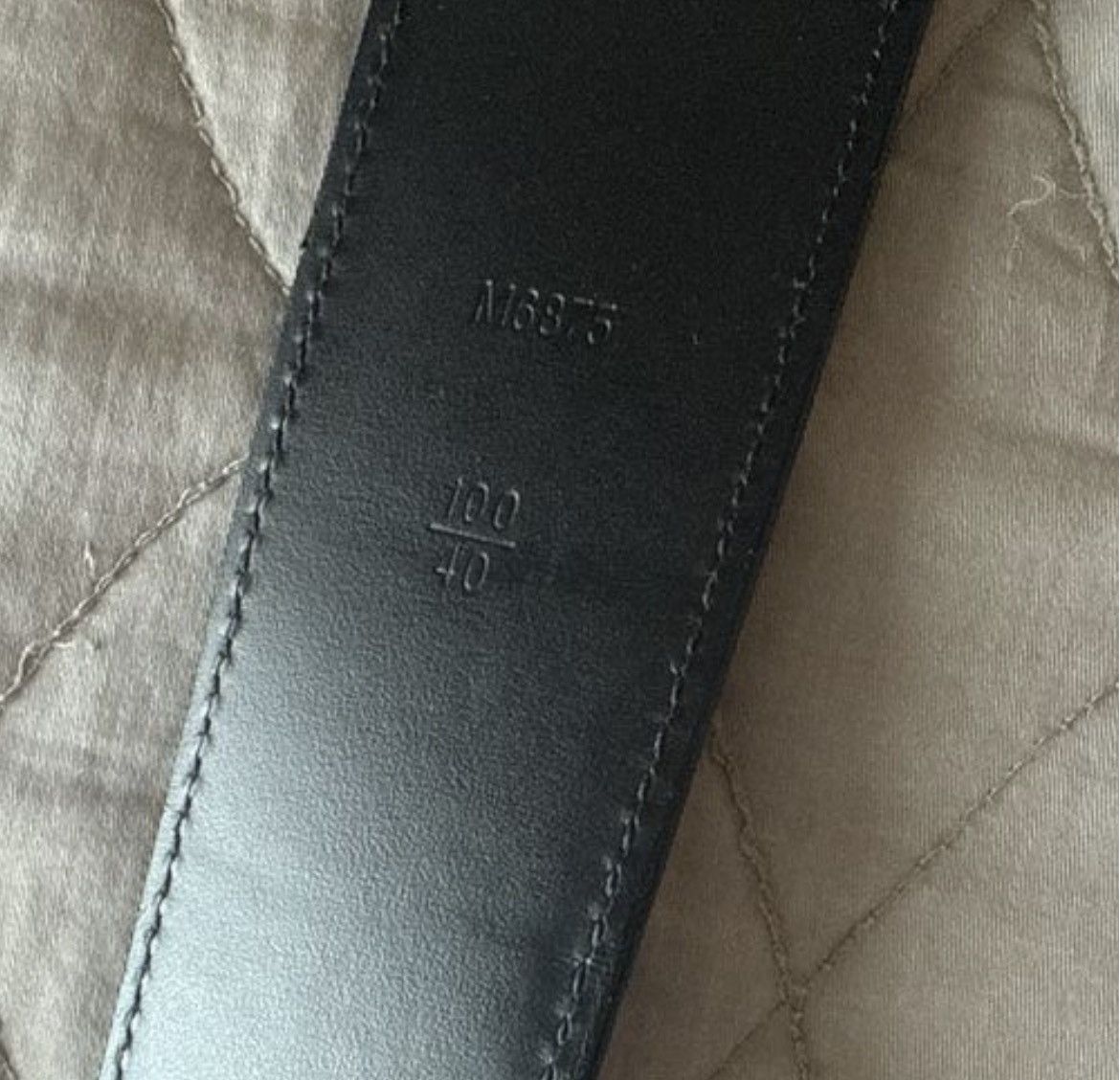 Louis Vuitton Louis Vuitton Micro Damier Belt Size 40 - 3 Thumbnail