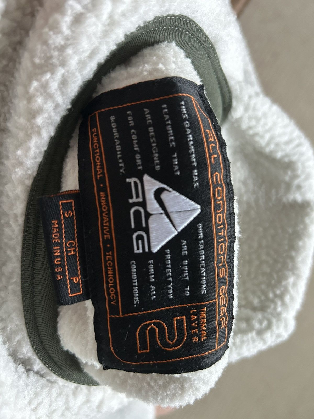 Nike × Nike ACG Nike ACG fleece hoodie pullover Size US M / EU 48-50 / 2 - 7 Thumbnail