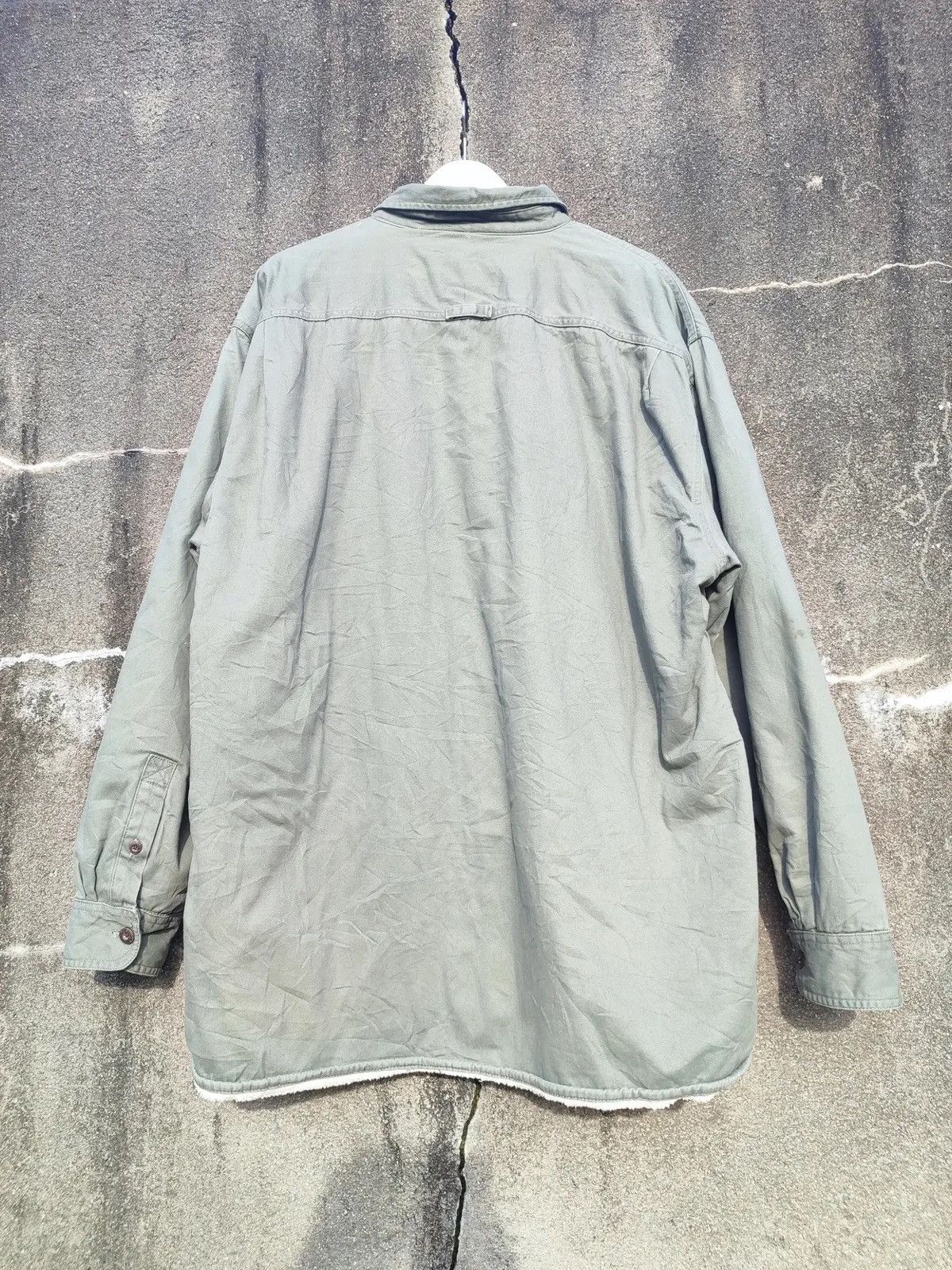 Levi's Vintage Levi’s Sherpa-Lined Shirt Jacket – XXL Utility Style Size US XXL / EU 58 / 5 - 10 Thumbnail