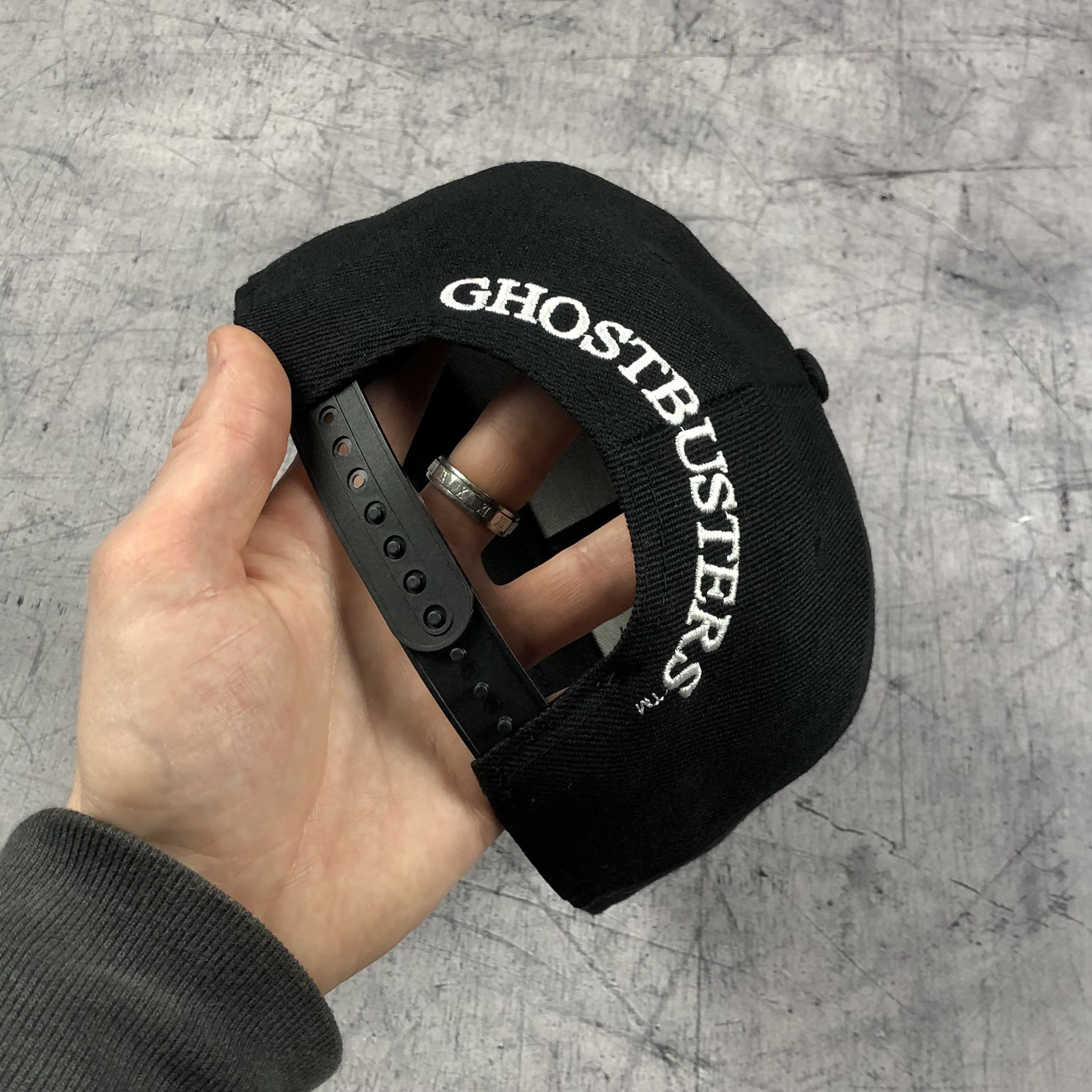 Cartoon Network Vintage Ghostbusters Embroidered Logo MIB Cap y2k Size ONE SIZE - 6 Thumbnail