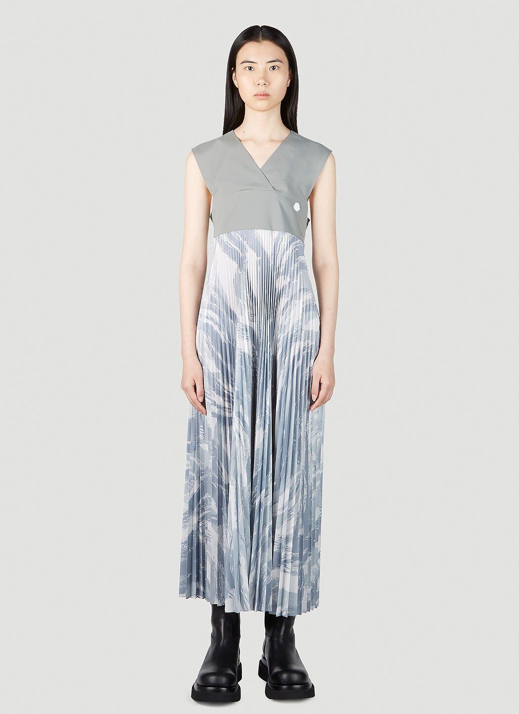 Moncler Pleated Dress Size S / US 4 / IT 40 - 1 Thumbnail