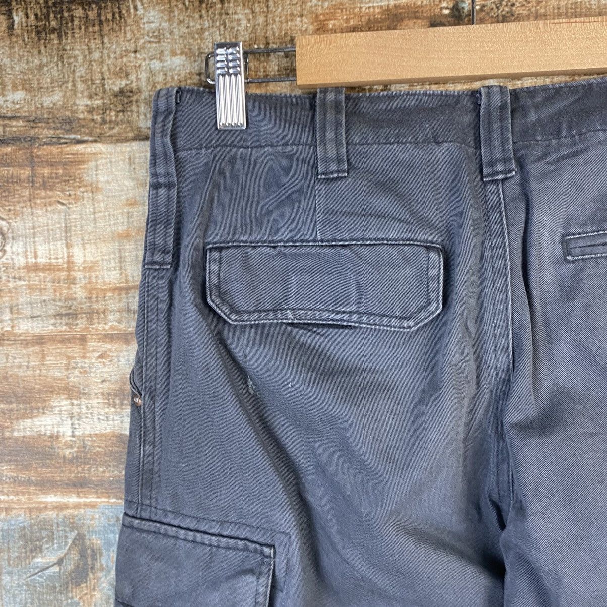 Japanese Brand DL Burtle Dark Blue Cargo Multipocket Pants #C924 Size US 31 - 16 Thumbnail