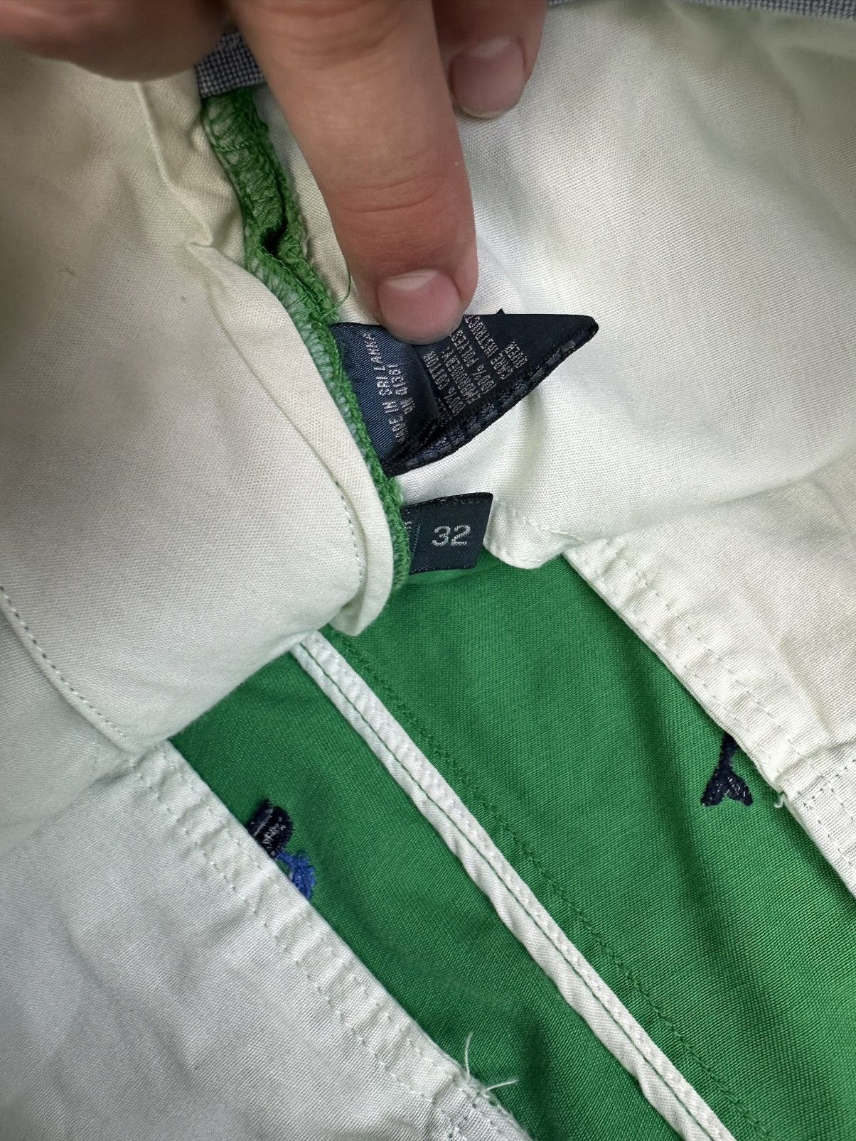 Vintage Polo Ralph Lauren Vintage Luxury Overprint Logo Shorts Size US 32 / EU 48 - 8 Thumbnail