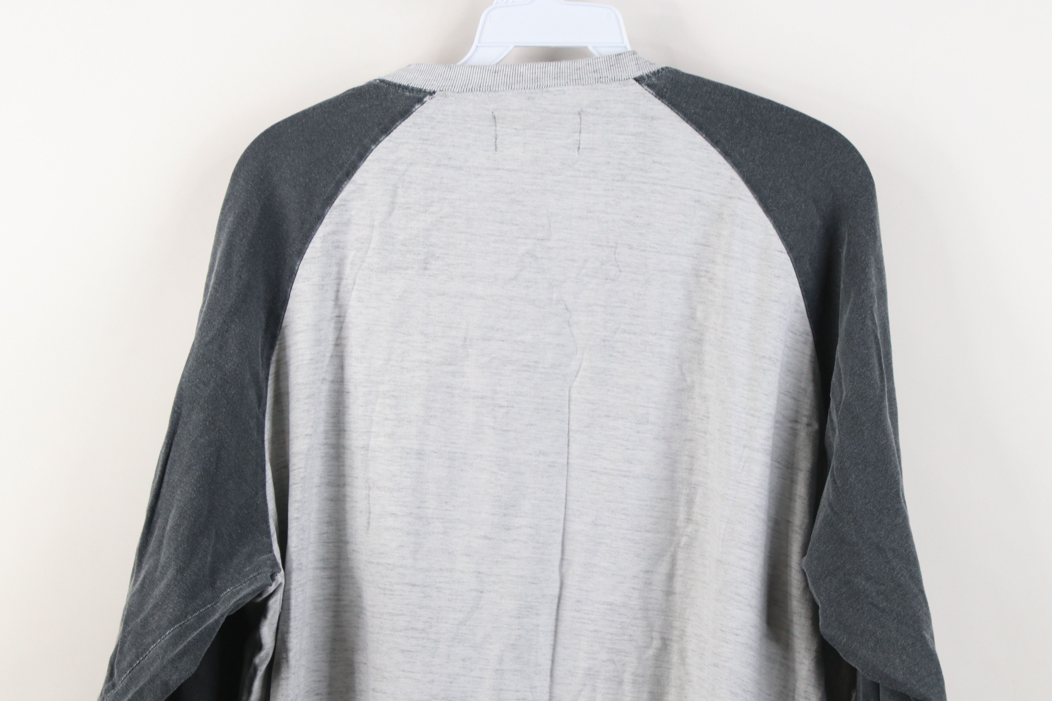 Polo Ralph Lauren Vintage 90s Ralph Lauren Stencil Raglan Long Sleeve T-Shirt Size US L / EU 52-54 / 3 - 12 Thumbnail