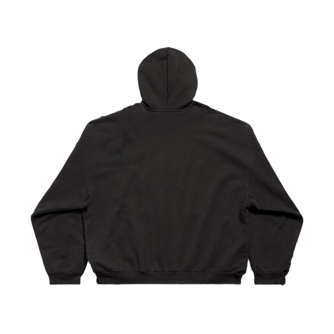 Balenciaga o1srvl11e1125 BB Motel Hoodie Oversized in Black Size S / US 4 / IT 40 - 2 Thumbnail