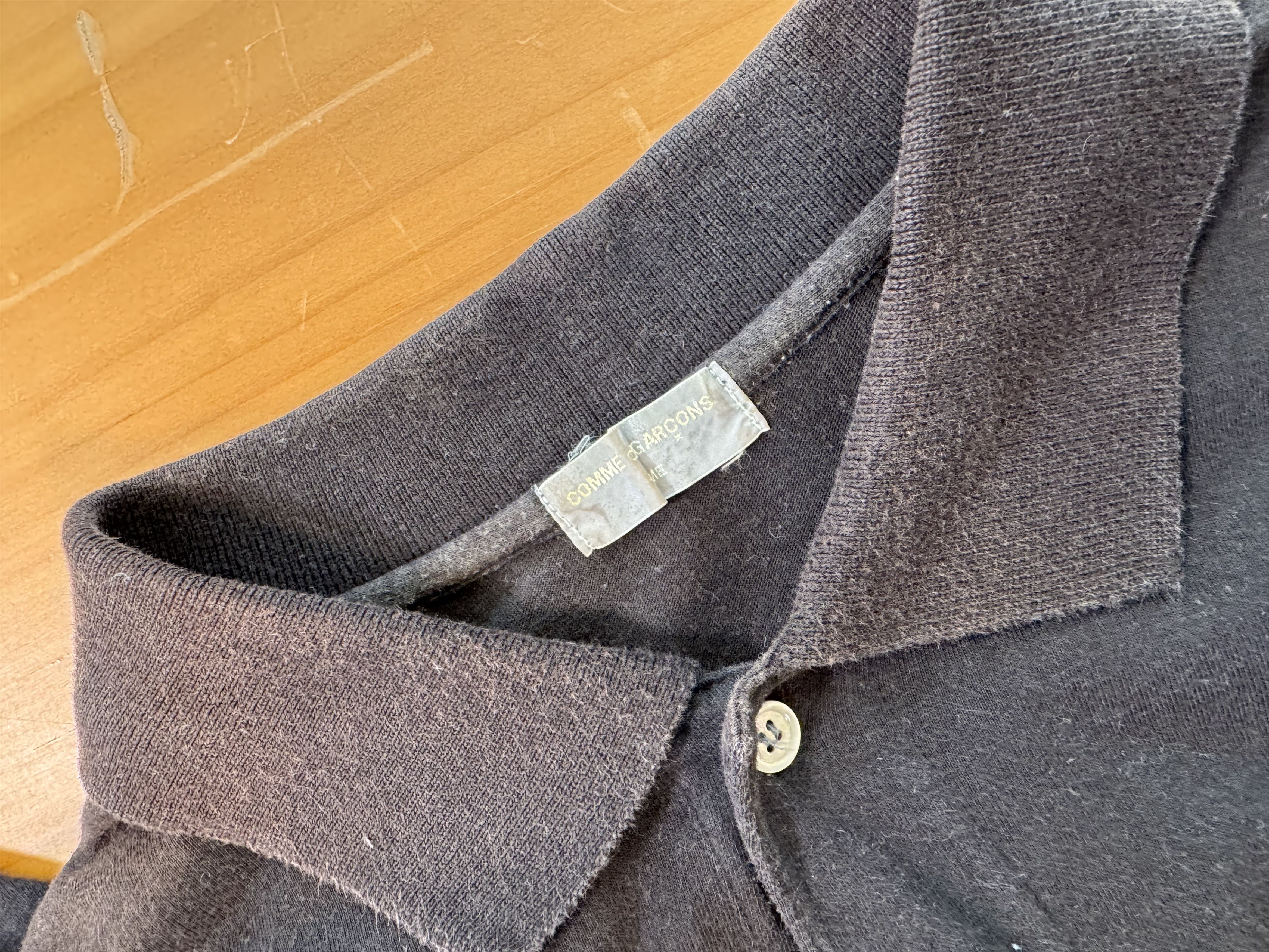 Comme des Garcons OG 1989 Comme Des Garcons CDG Polo Size US L / EU 52-54 / 3 - 3 Thumbnail