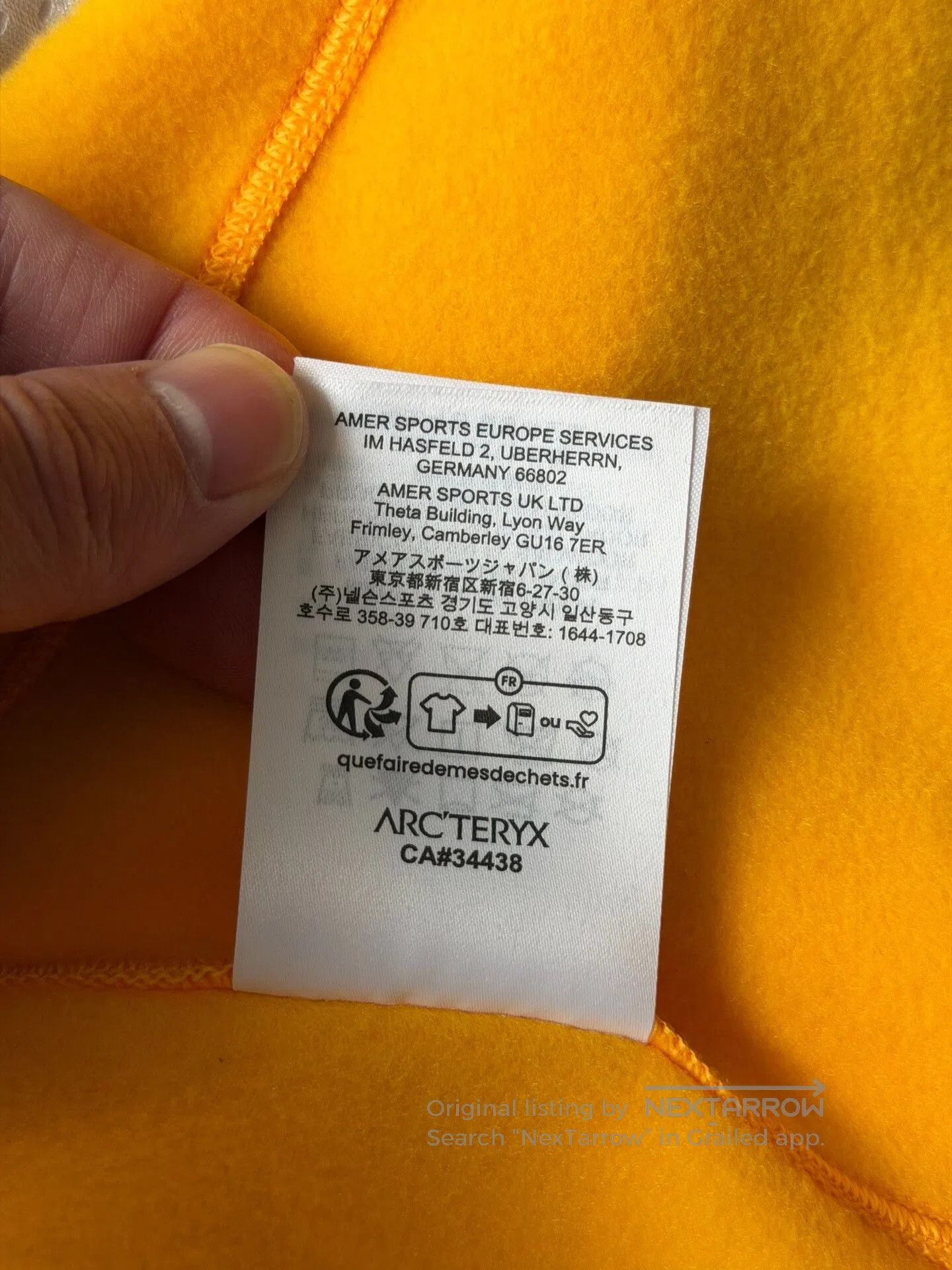 Arc'teryx Arcteryx Kyanite Hoody Women's Yellow Jacket. Size M / US 6-8 / IT 42-44 - 8 Thumbnail
