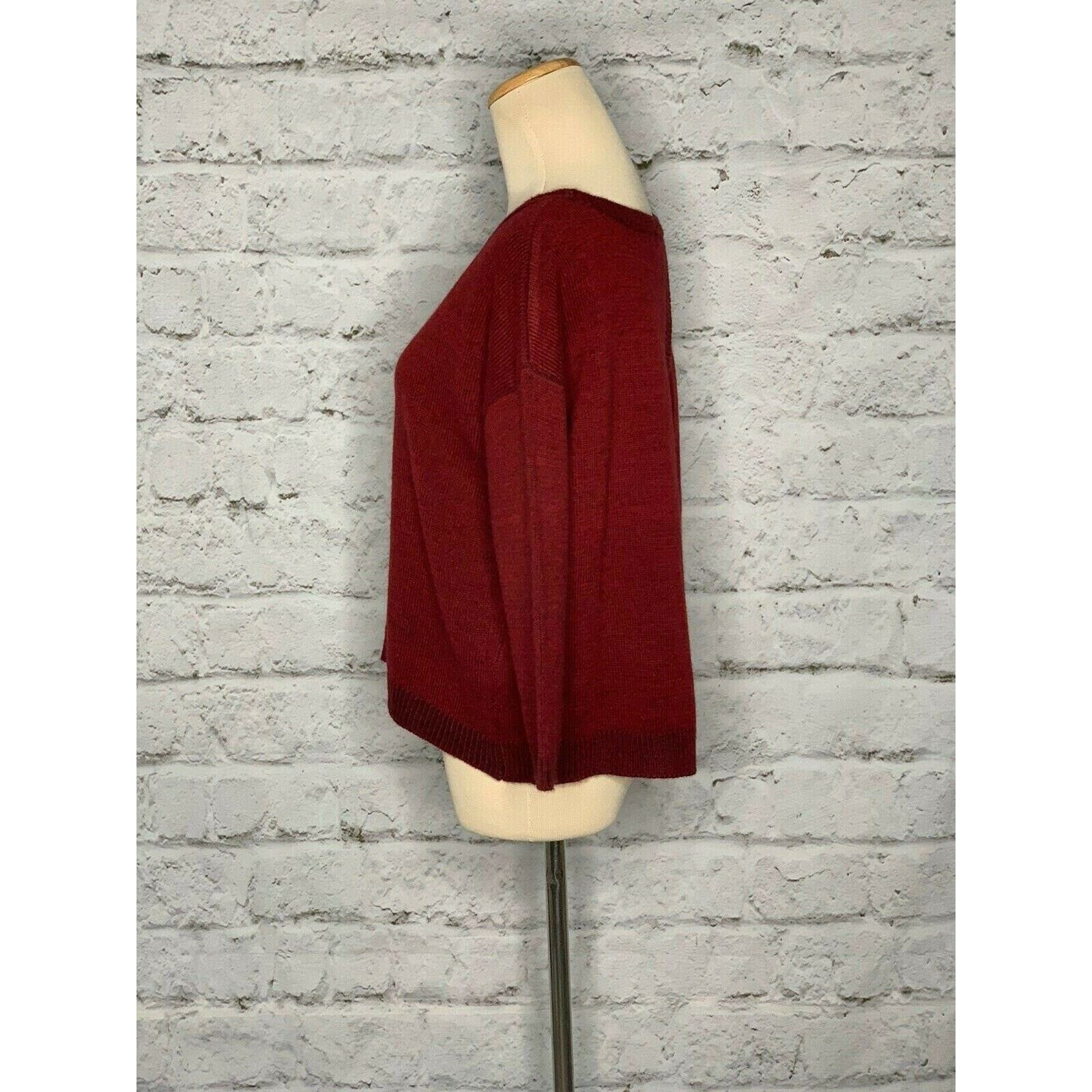 BB Dakota BB Dakota red split back oversized sweater size XS Size XS / US 0-2 / IT 36-38 - 9 Thumbnail