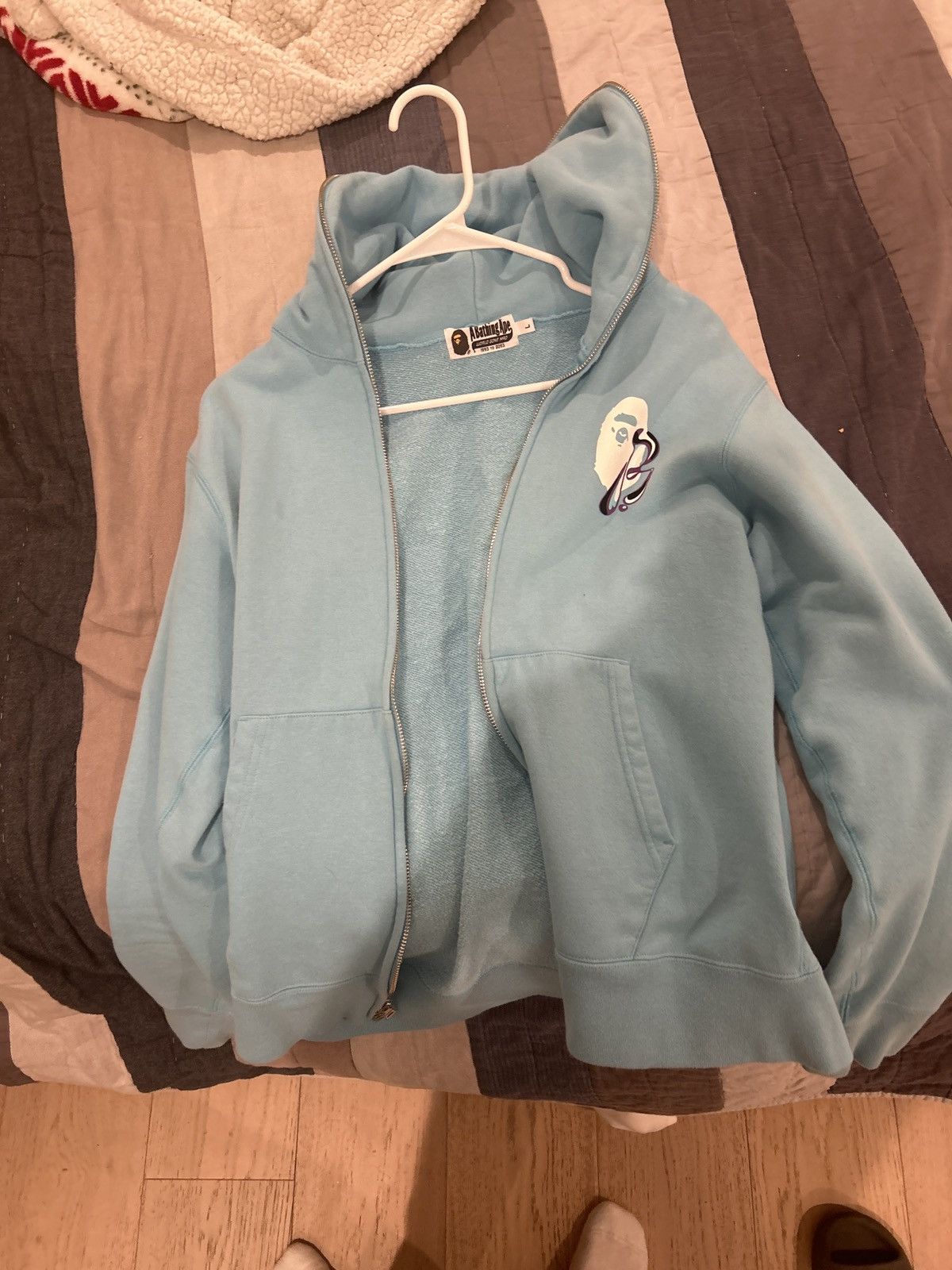 Bape liquid zip up