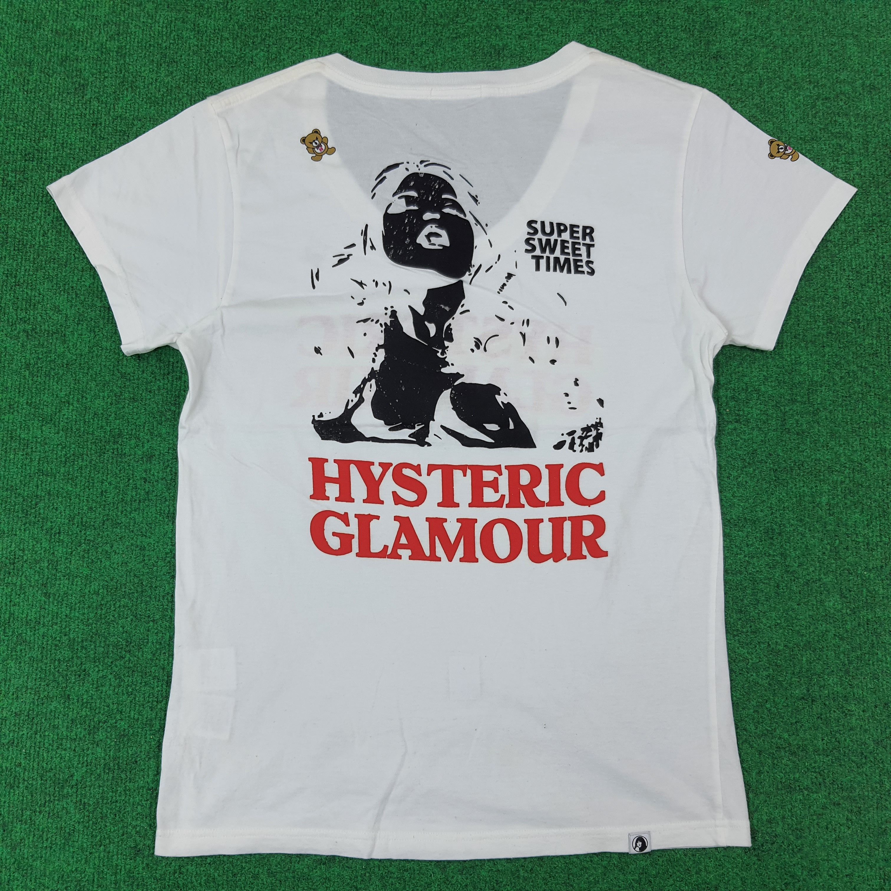 Hysteric Glamour × Japanese Brand × Vintage Vintage Hysteric Glamour Japan Custom Logo Tshirt C219N49 Size S / US 4 / IT 40 - 1 Thumbnail