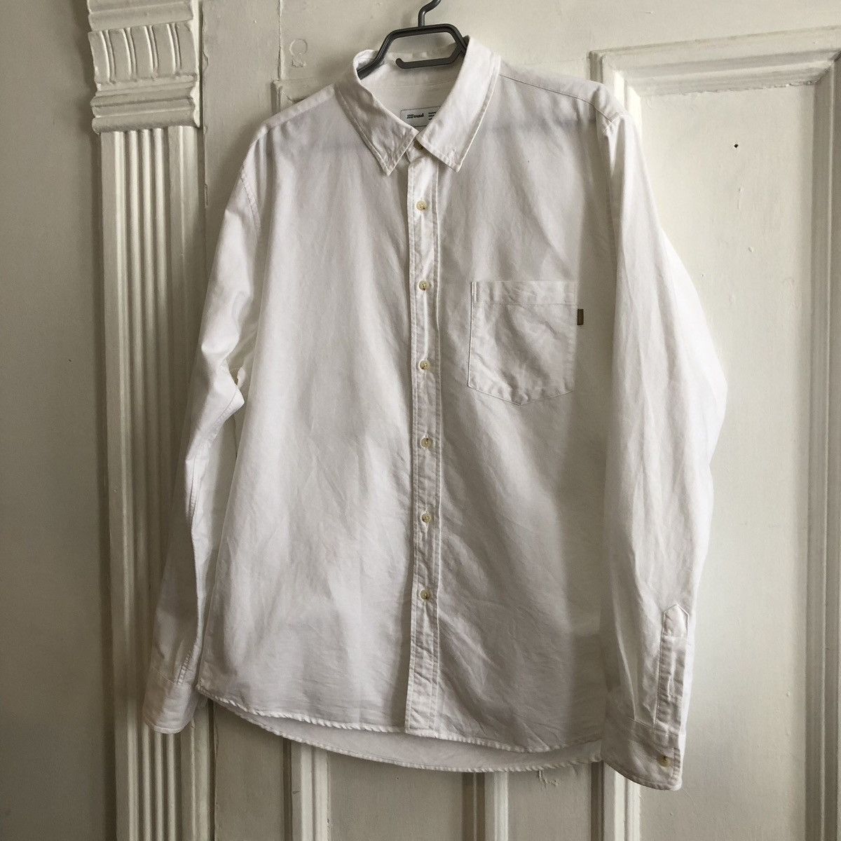 image of Jjjjound White Button Up, Men's (Size Large)