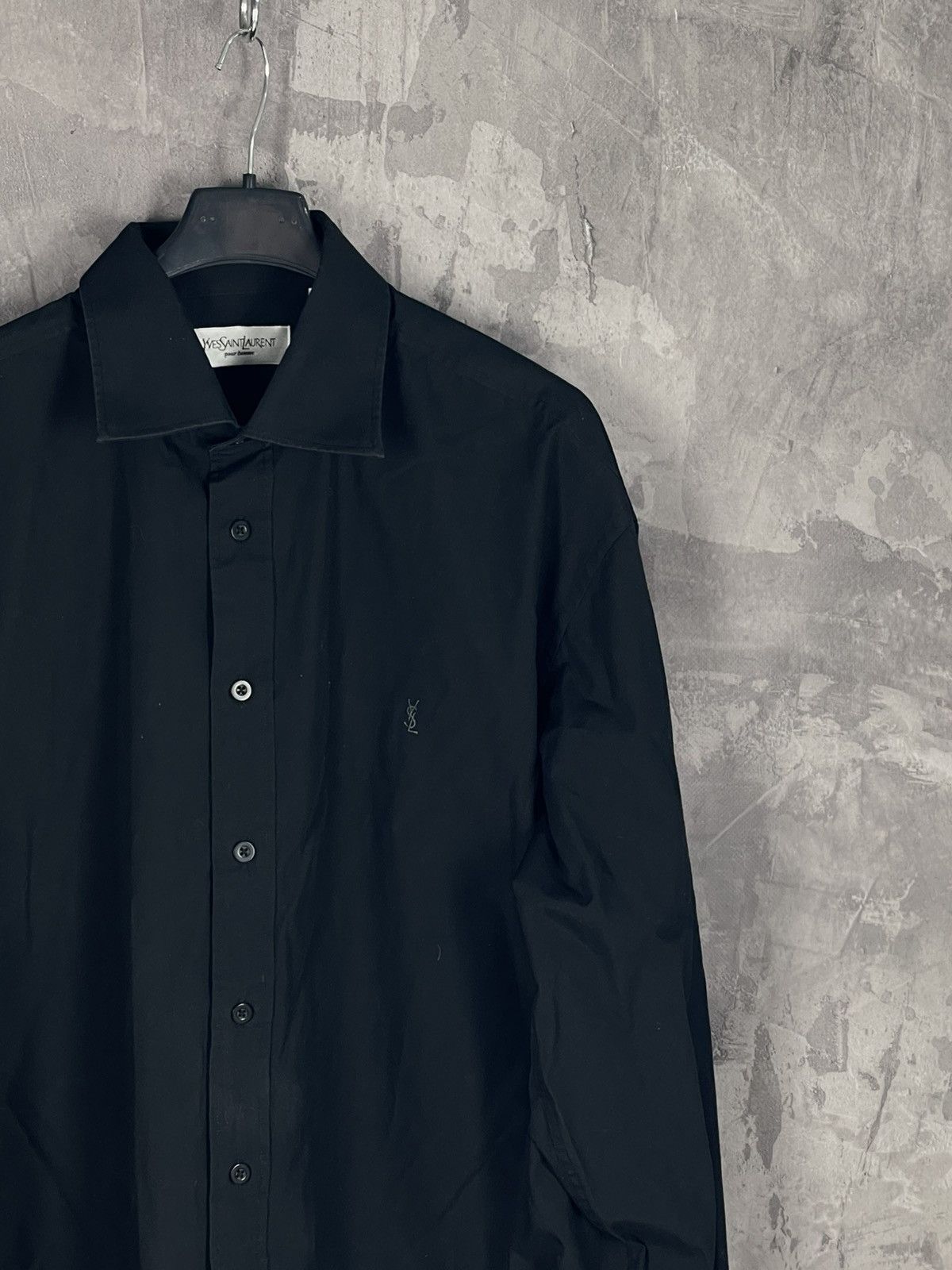 Vintage × Yves Saint Laurent YSL Yves Saint Laurent vintage luxury Rare shirt Size US L / EU 52-54 / 3 - 3 Thumbnail