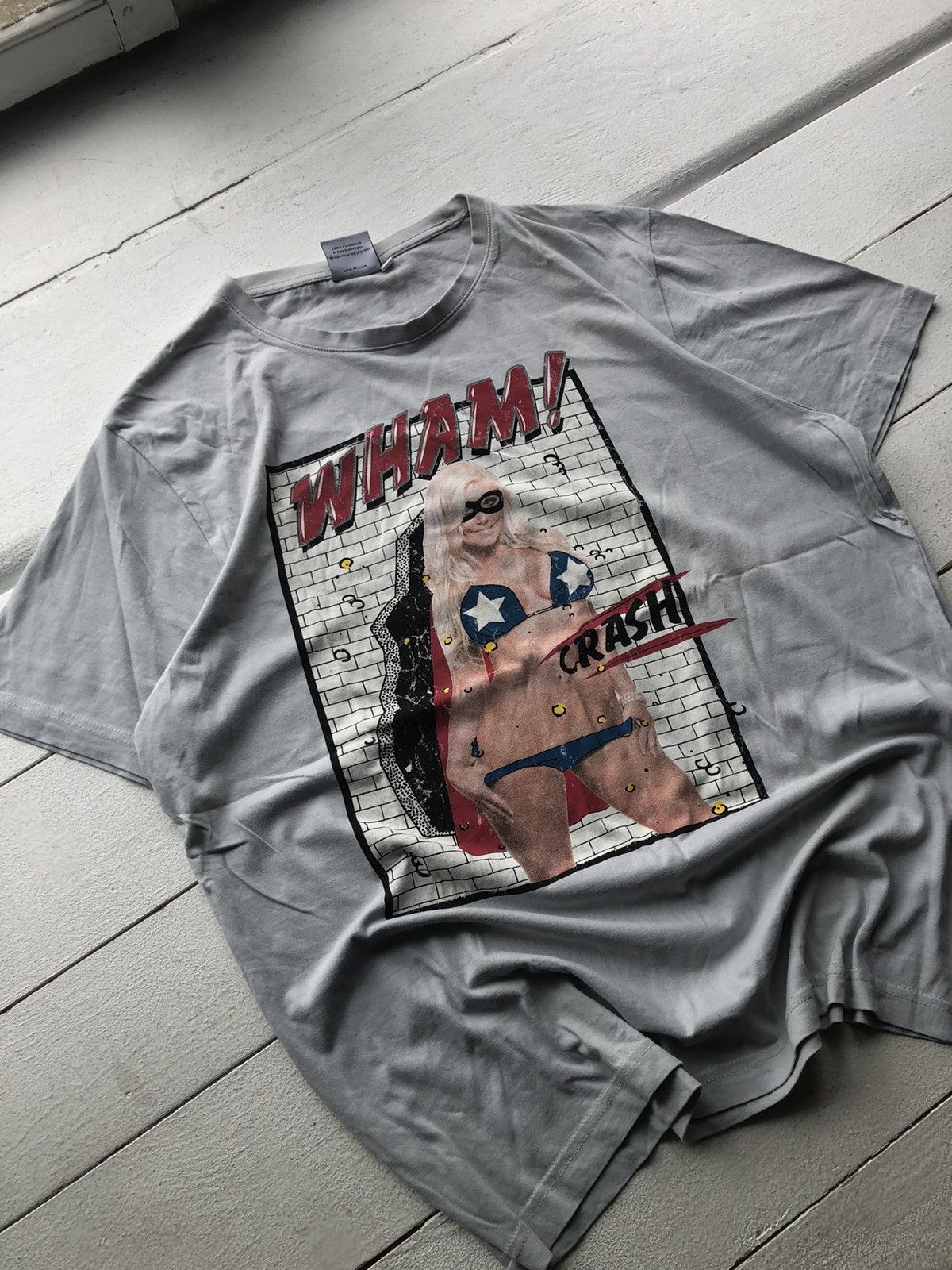 Band Tees × Vintage Vintage T Shirt Boobs Sexy Girl Nudie Porno Star Size US L / EU 52-54 / 3 - 1 Thumbnail