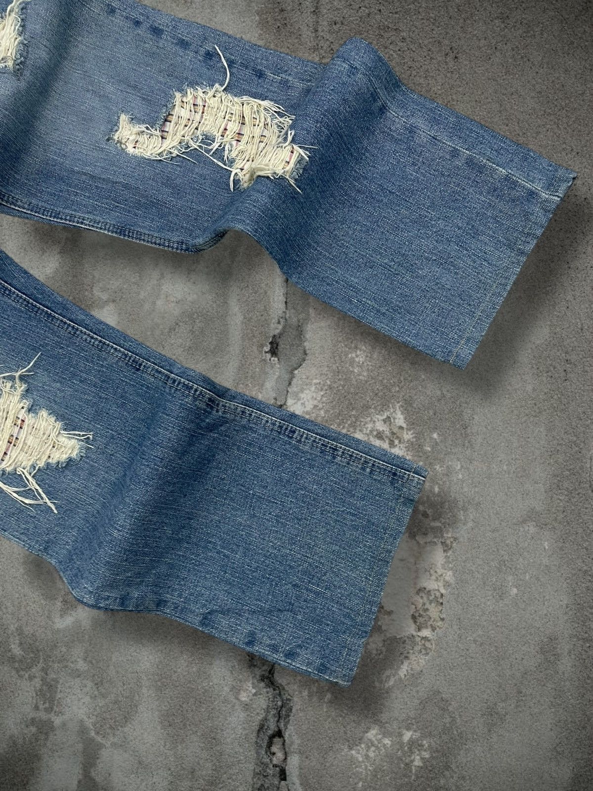 Hysteric Glamour Vintage Authentic Designer 1990s Denim Lab Distressed Denim Size US 32 / EU 48 - 5 Thumbnail